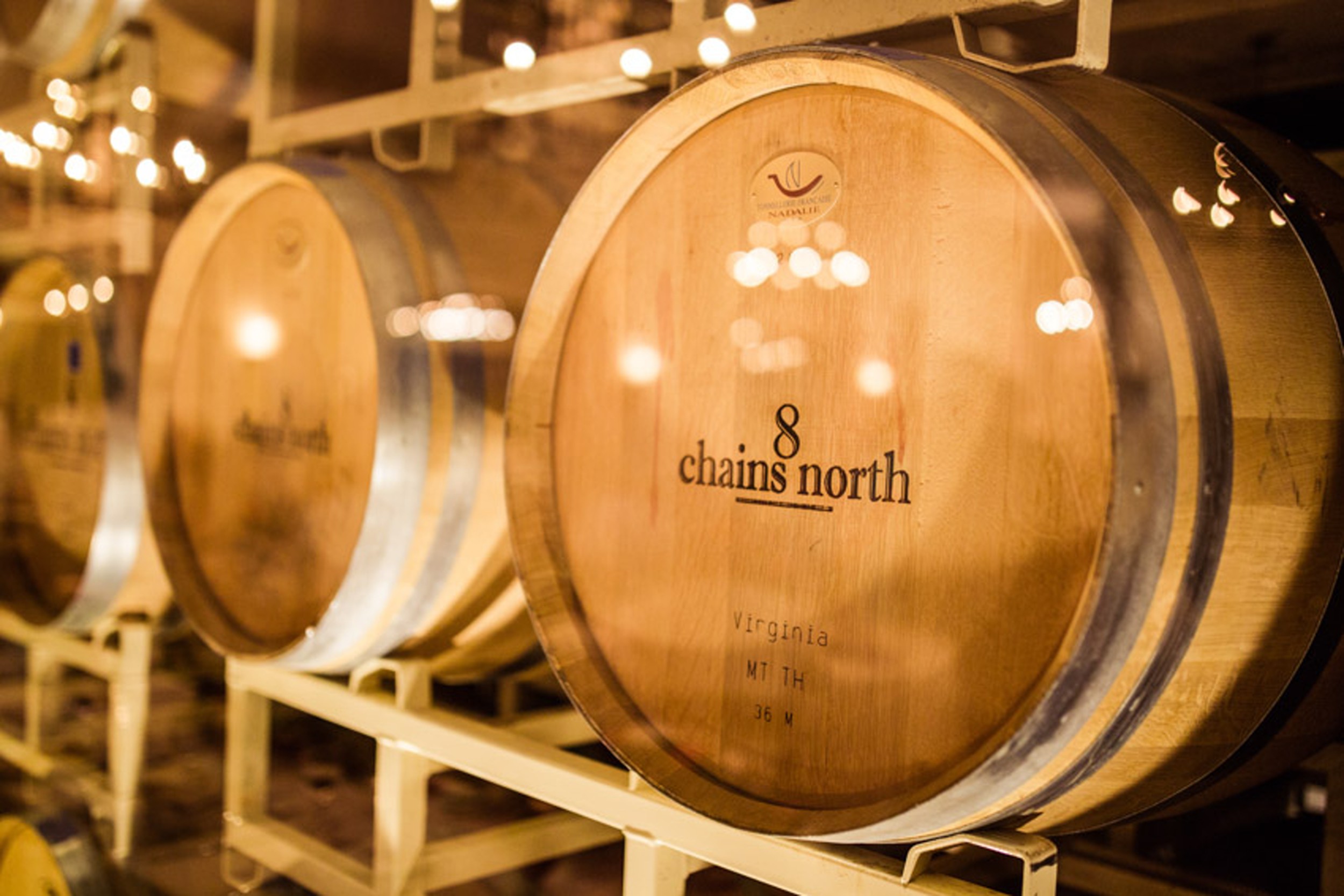 8 Chains North Winery Barrels