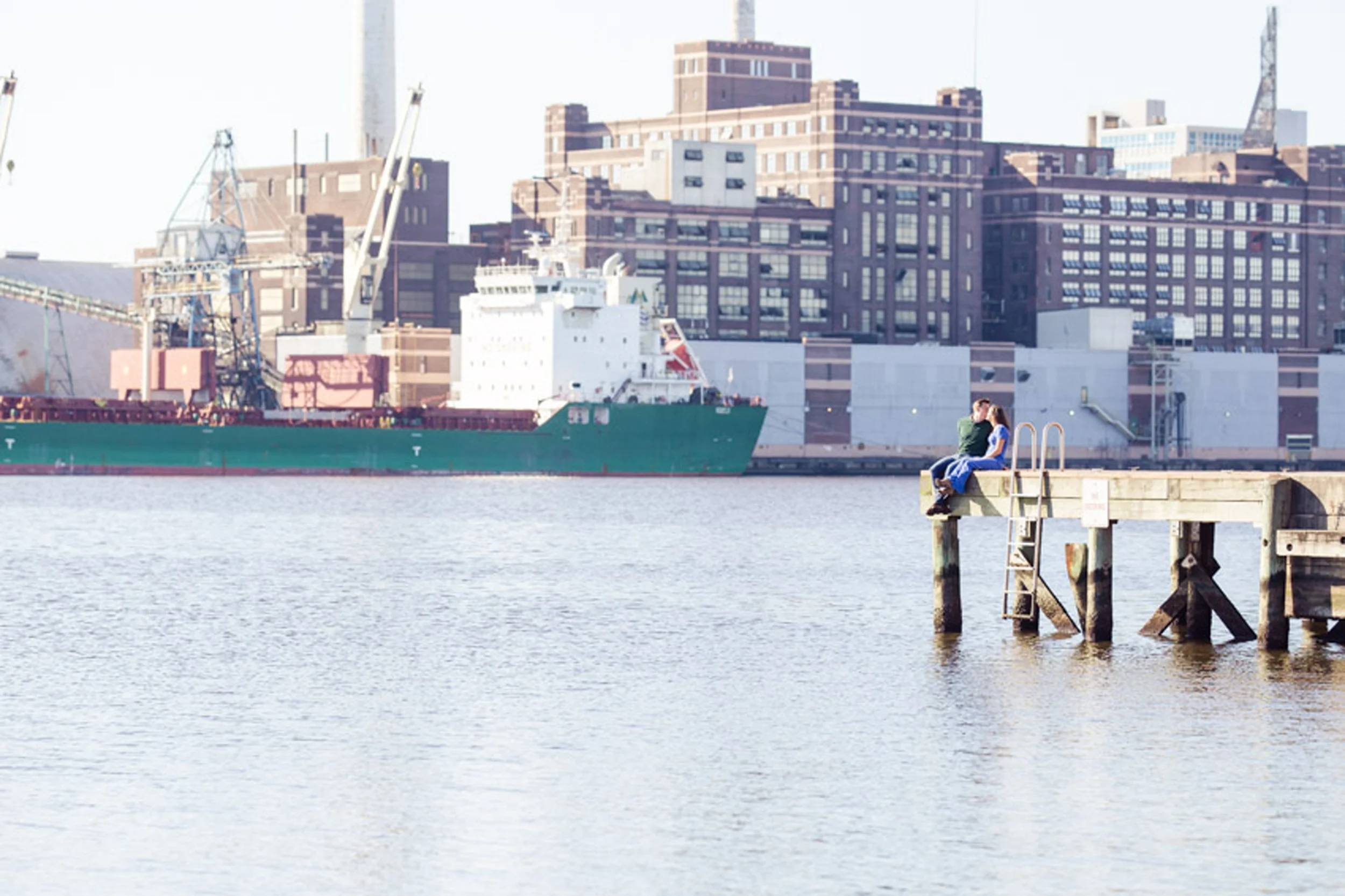 Inner Harbor Engagement Photos