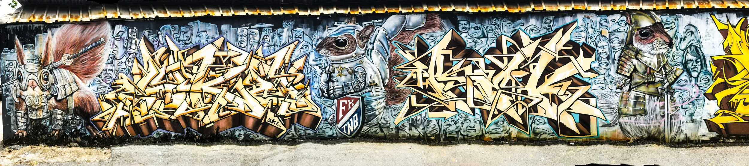 San Juan Graffiti Panoramic