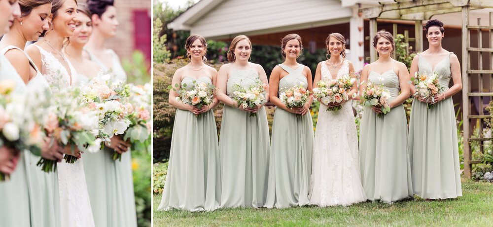 Summer Pastel Bridesmaids Dresses