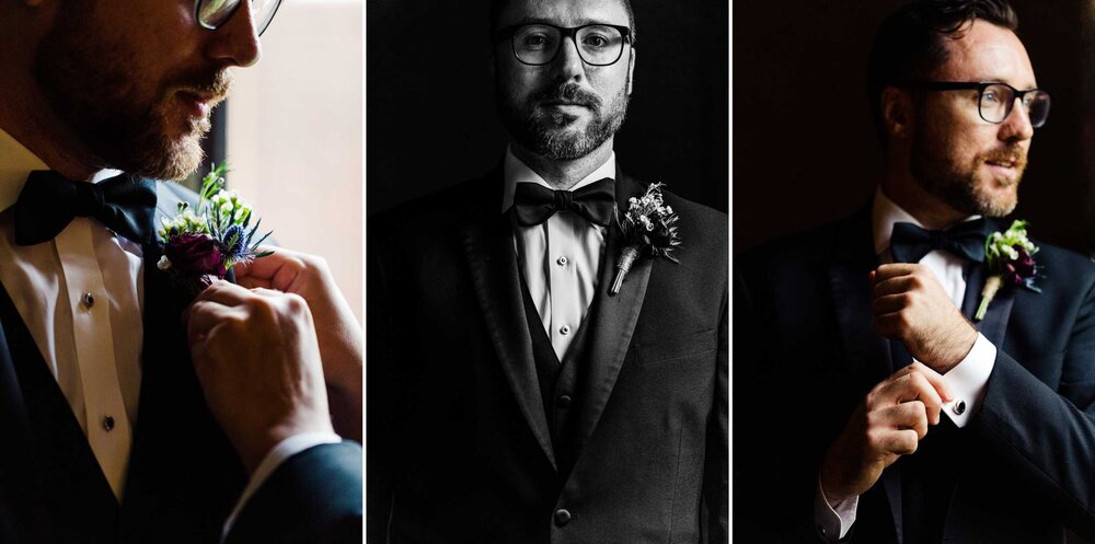 Moody Groom Portraits