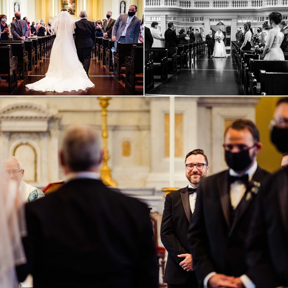 St Ignatius Wedding Ceremony Baltimore