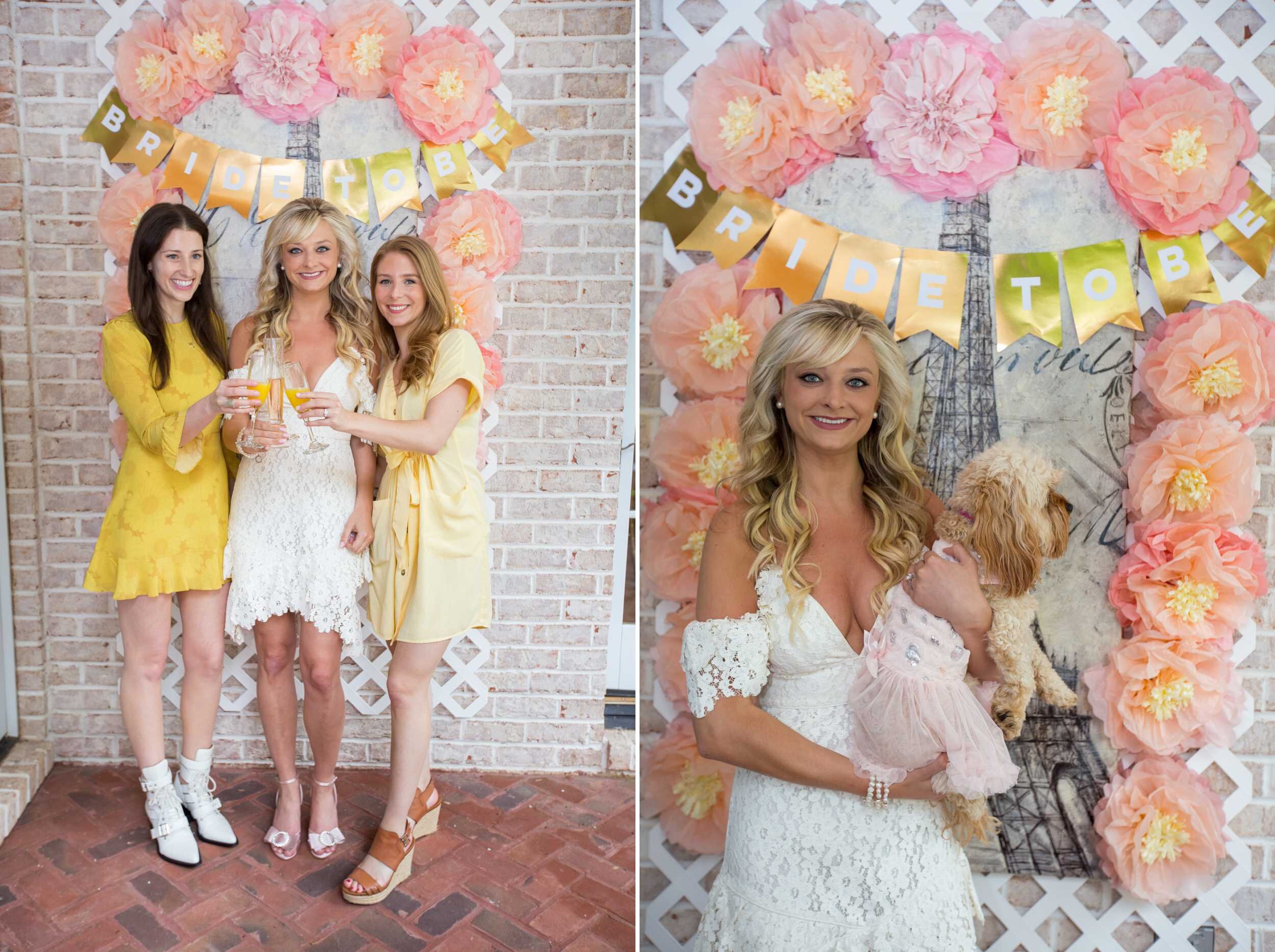 Bridal Brunch Flower Arch