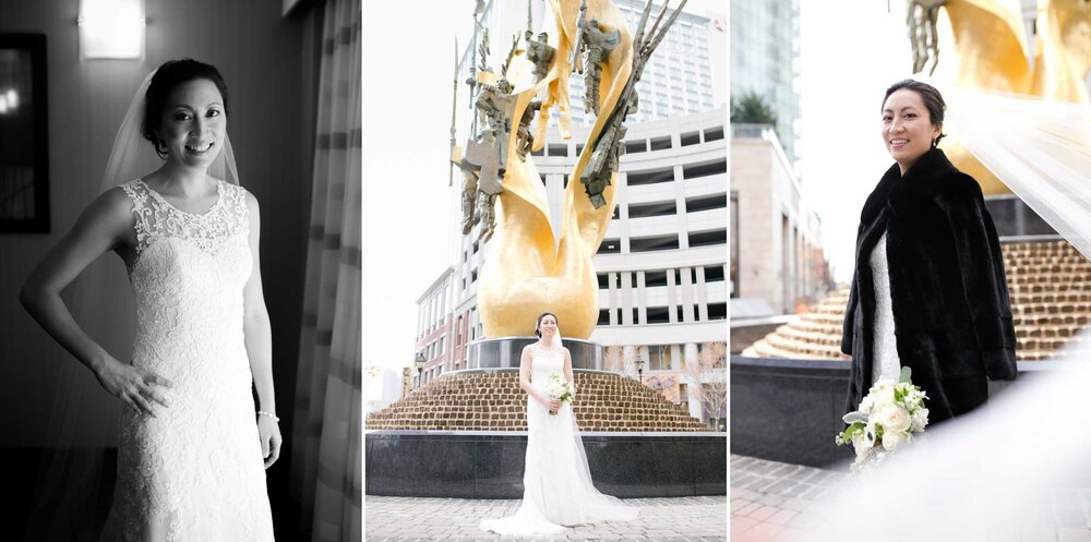 Downtown Bridal Portraits