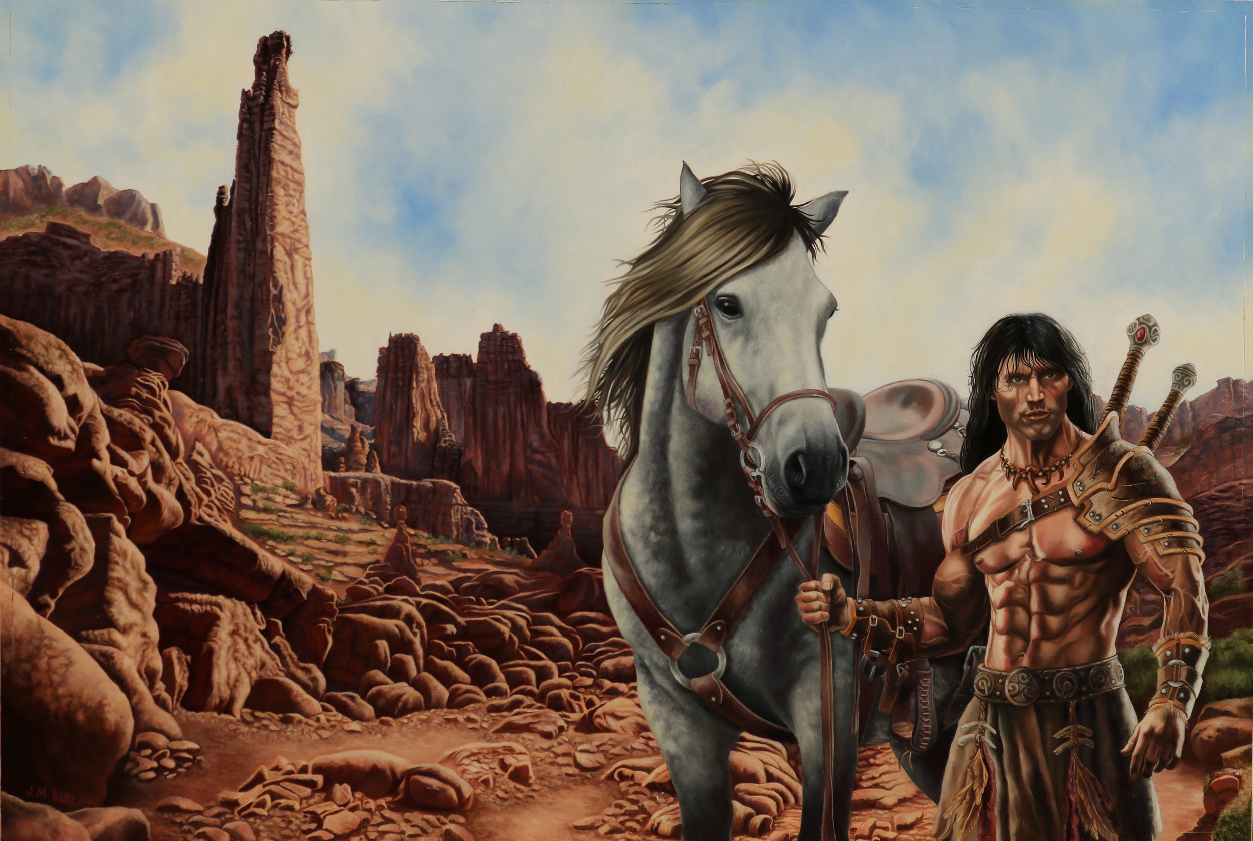 Cry for a Restless Soul, 20" x 30"