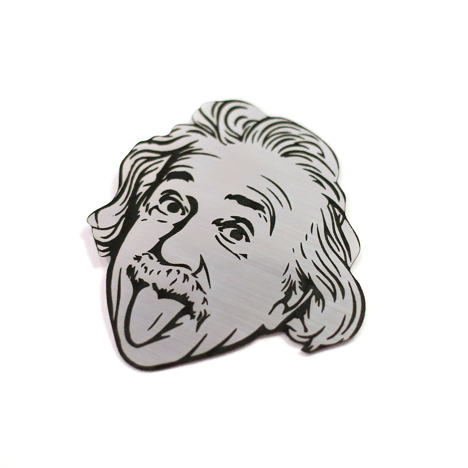 Gewend Intact salon Albert Einstein Sticker by Cergio Brown — practical art