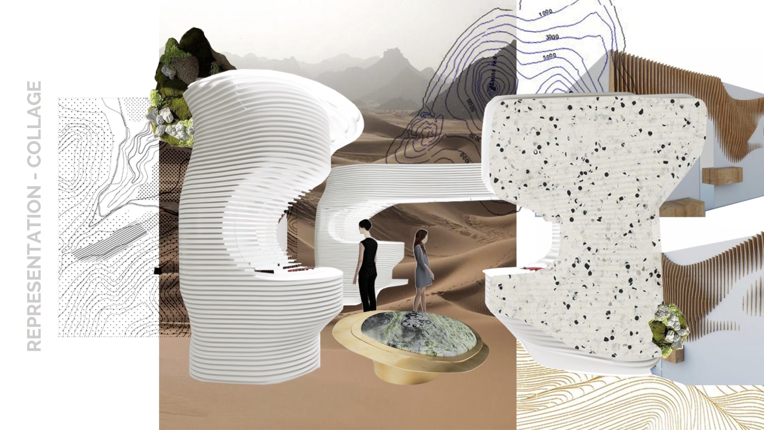  Cosmetic in store pop-up space for the Spanish brand Ecoalf. 