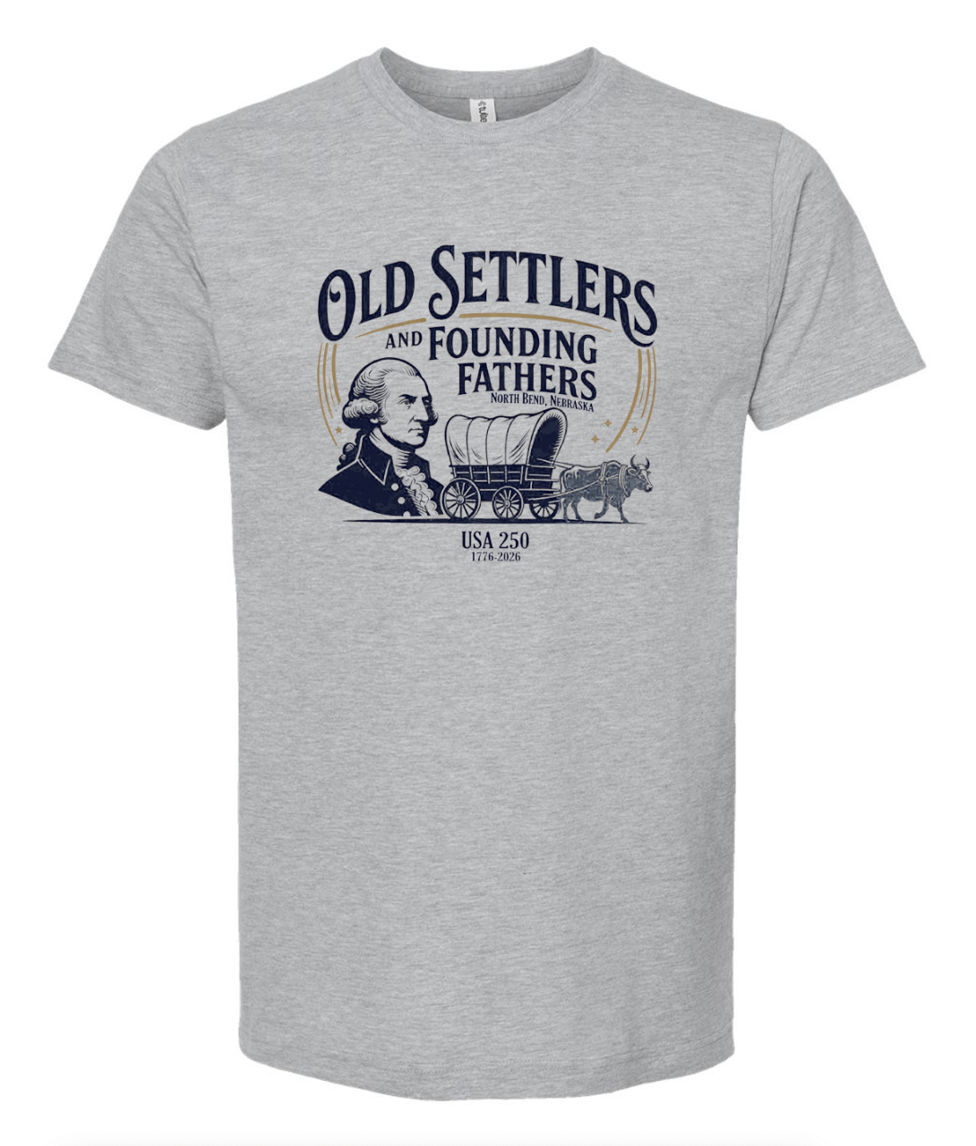 Old Settlers 2026 Heather Gray T-Shirt