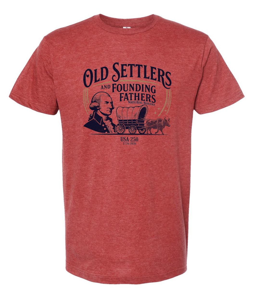 Old Settlers 2026 Red T-Shirt