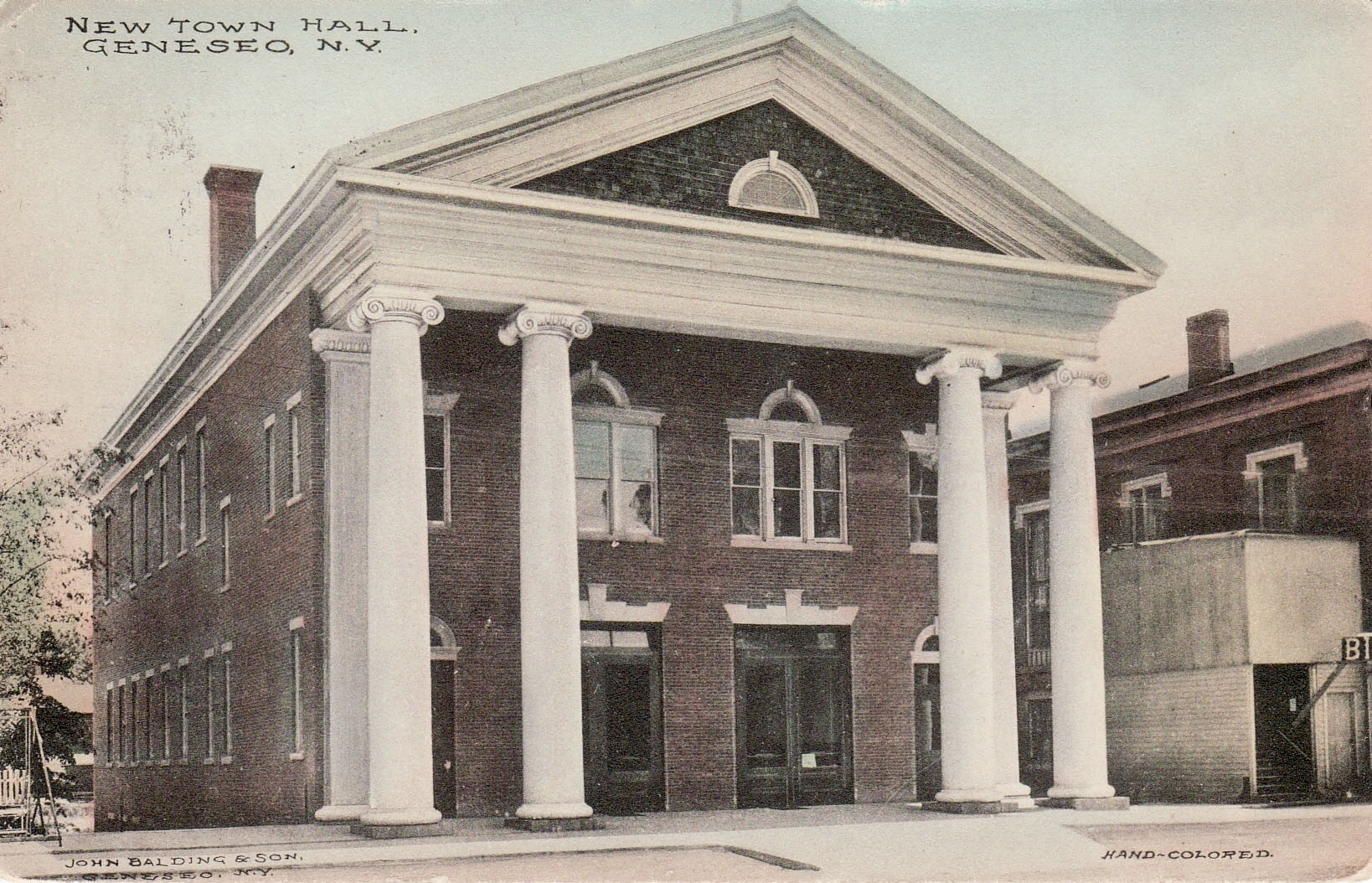 c. 1908 Courtesy Livingston County Historian