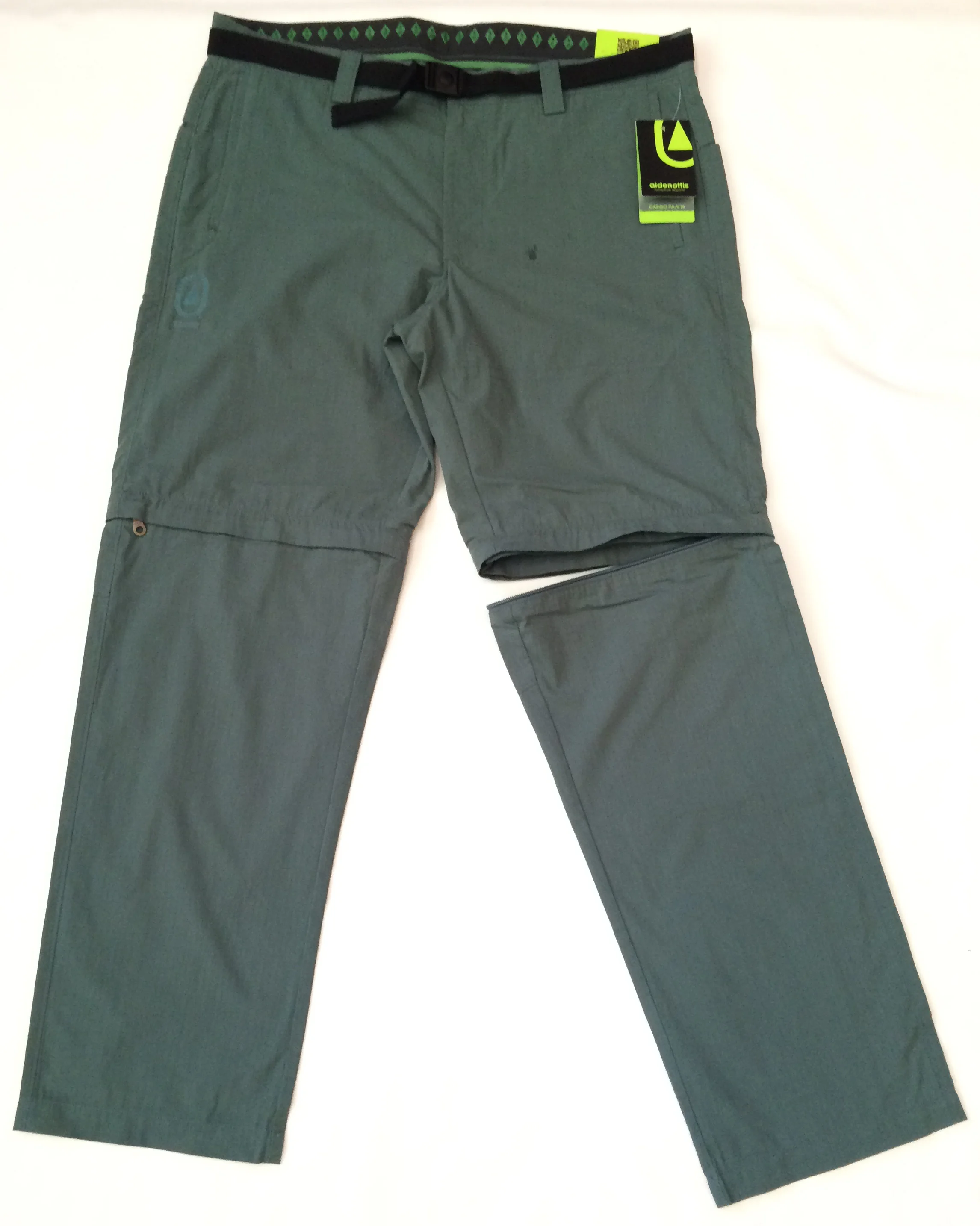 Flat Front View Zip OFF Leg