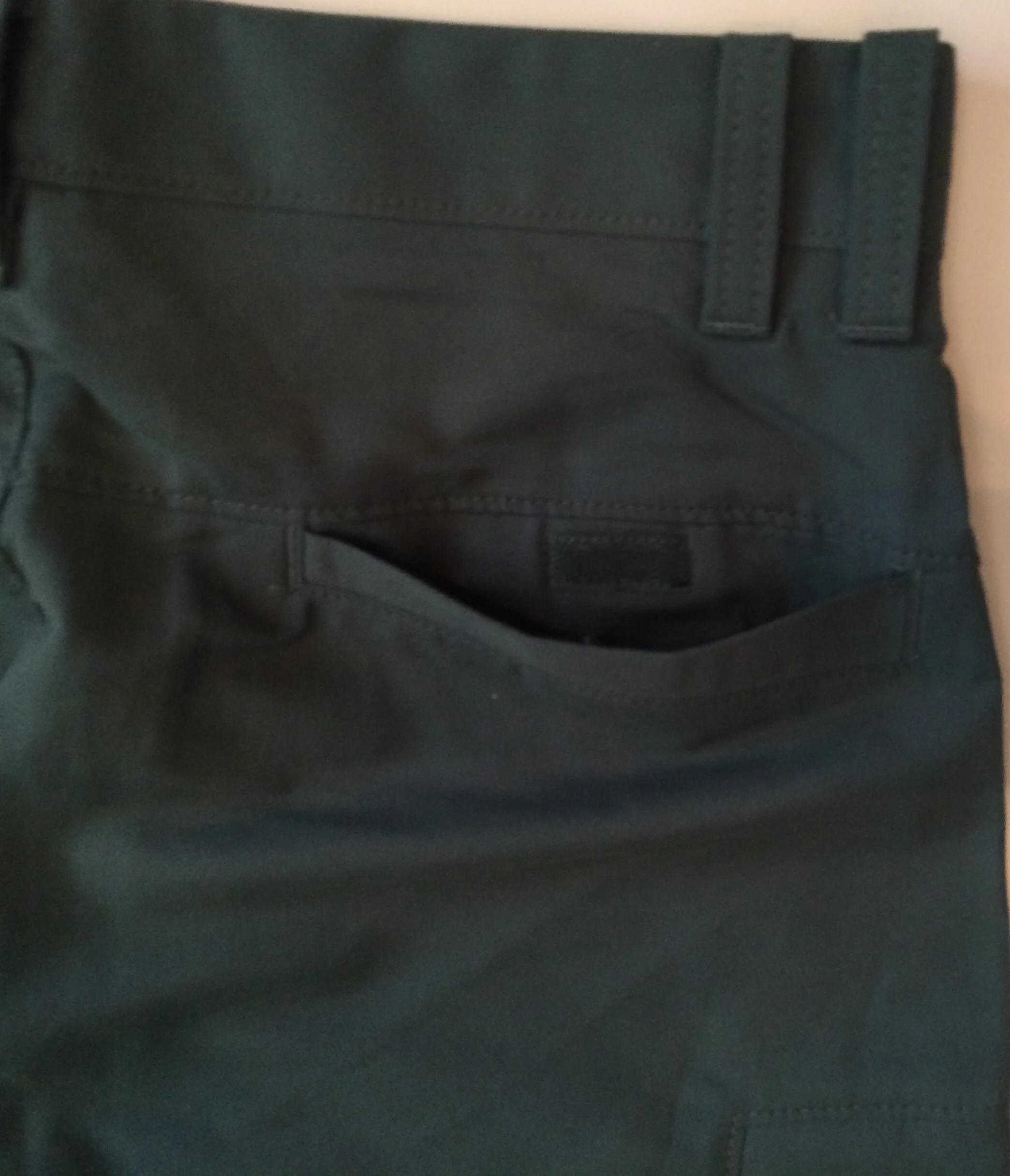 HAUL TECH SHORT Back pocket open dark slate.JPG