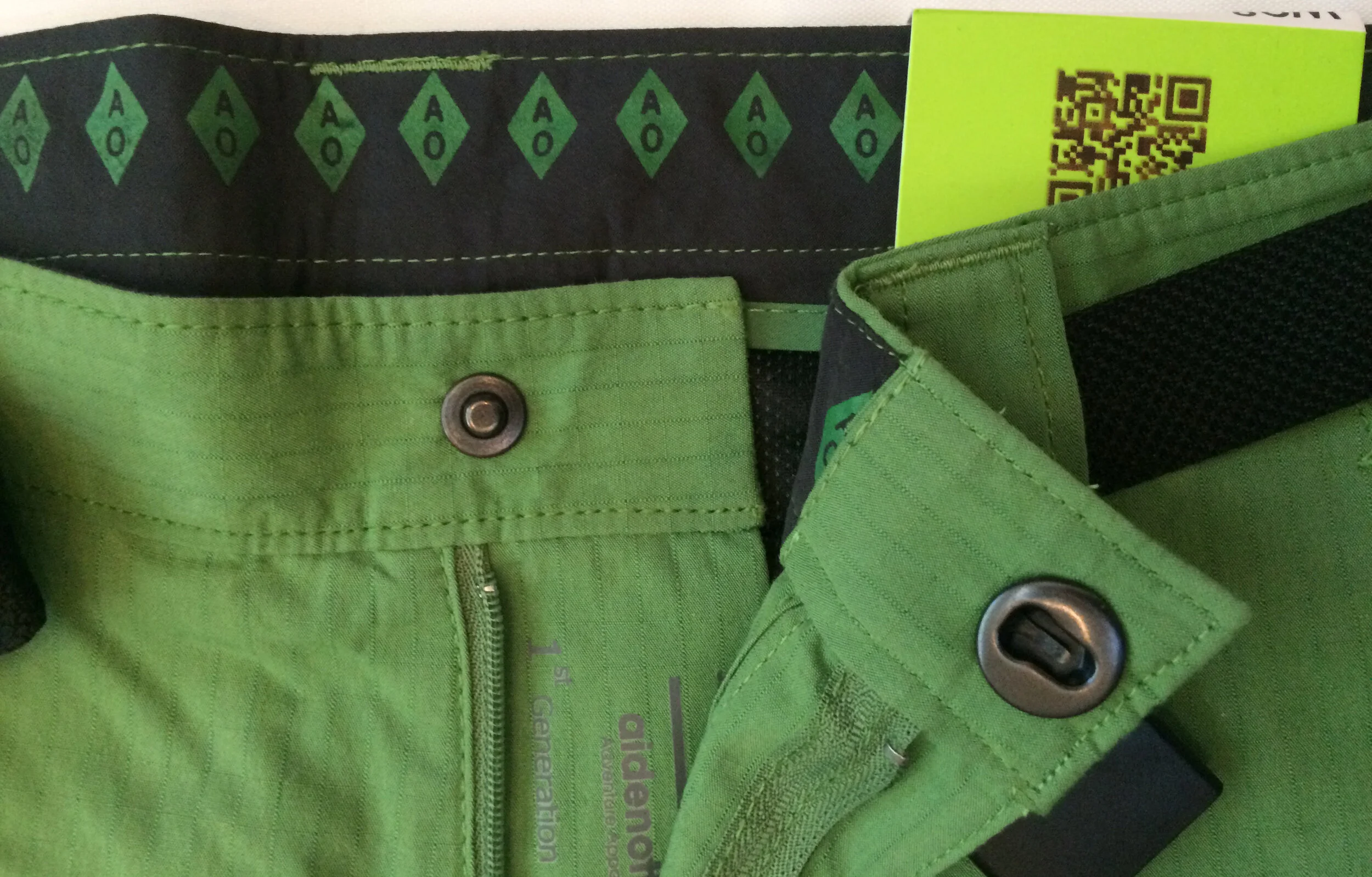 TECHNICIAN CARGO SHORT Slide snap english ivy.JPG