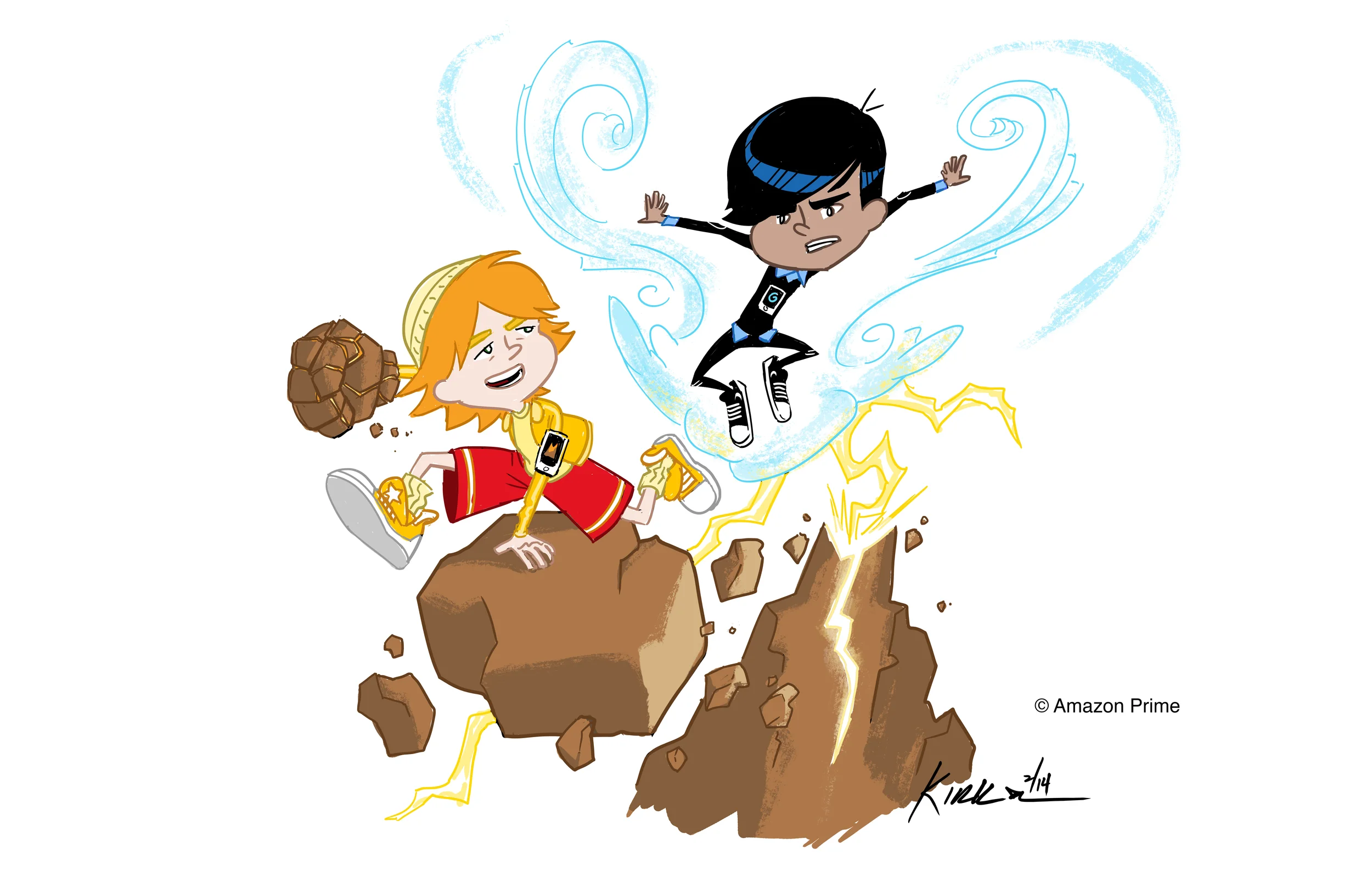 Character Design - Amazon Prime