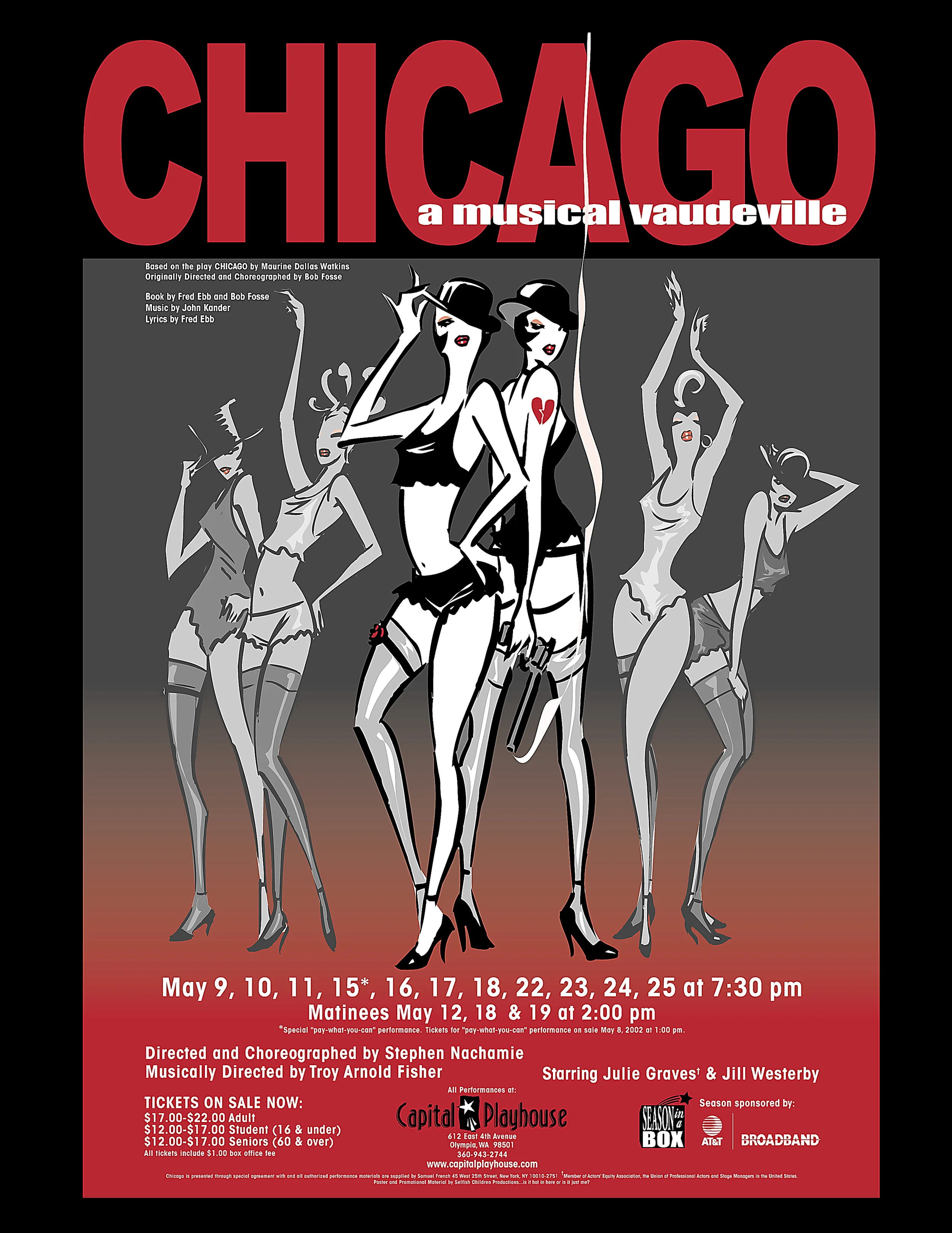 Chicago Poster Design, Capital Playhouse