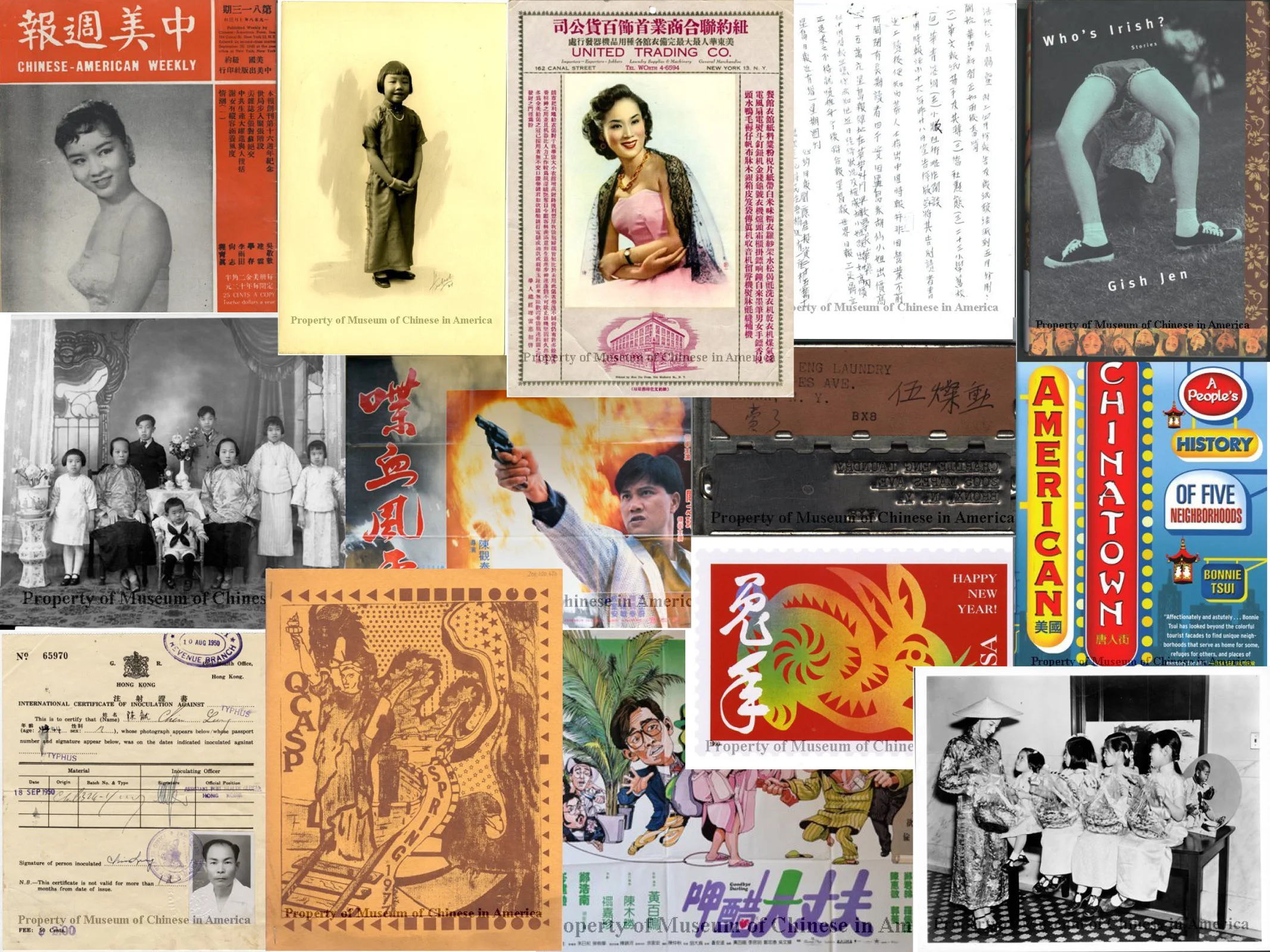  MOCA is a time-traveling machine that takes you through the history of Chinese in America. It houses 60,000 artifacts, interactive exhibitions, and many educational programs. My design research began with a historical audit, combing through their on