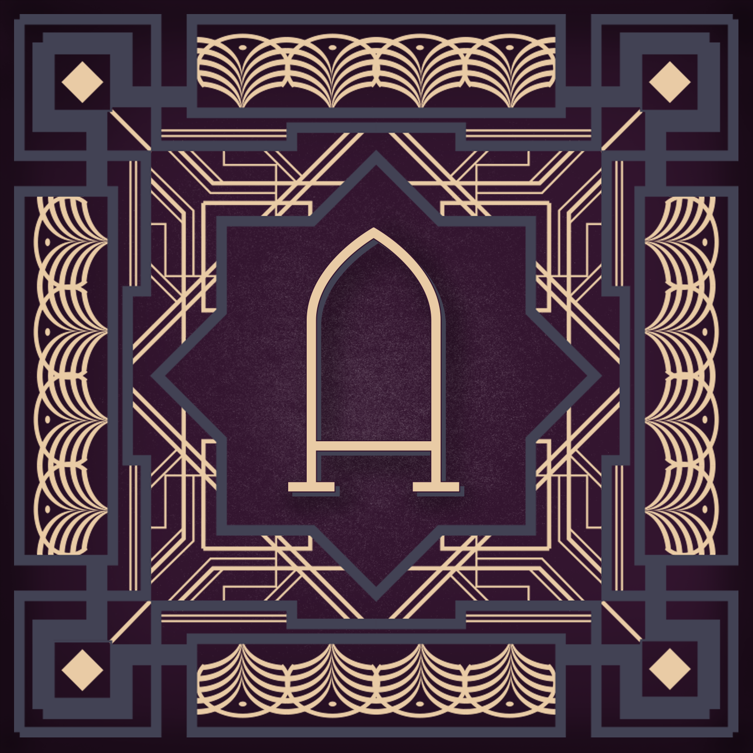  A-Z of Typography - Art Deco A. 