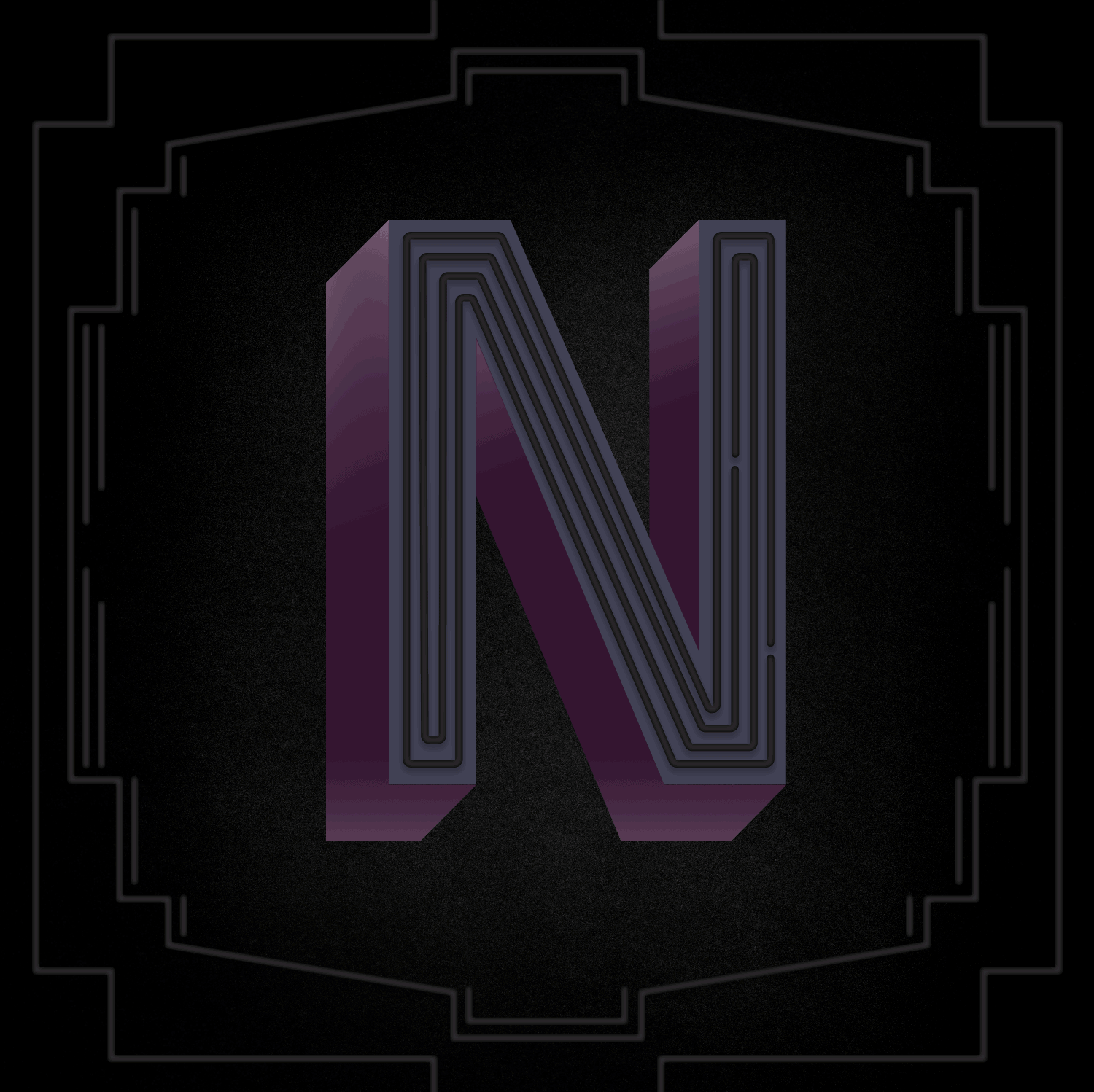  A-Z of Typography - Neon N. 