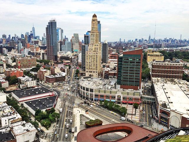 A refreshing view from today's construction site visit #461DeanStreet #brooklyn #barclayscenter #gsapp #msred2017