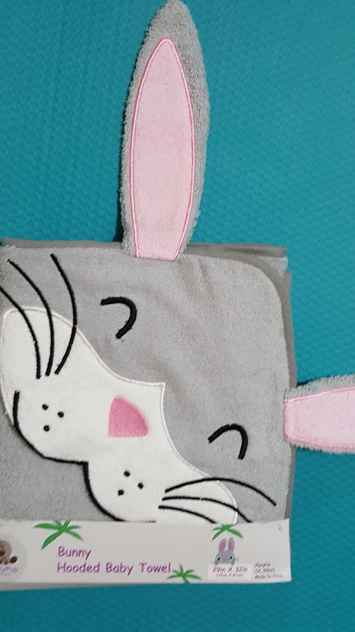 Bunny Hooded Towels
