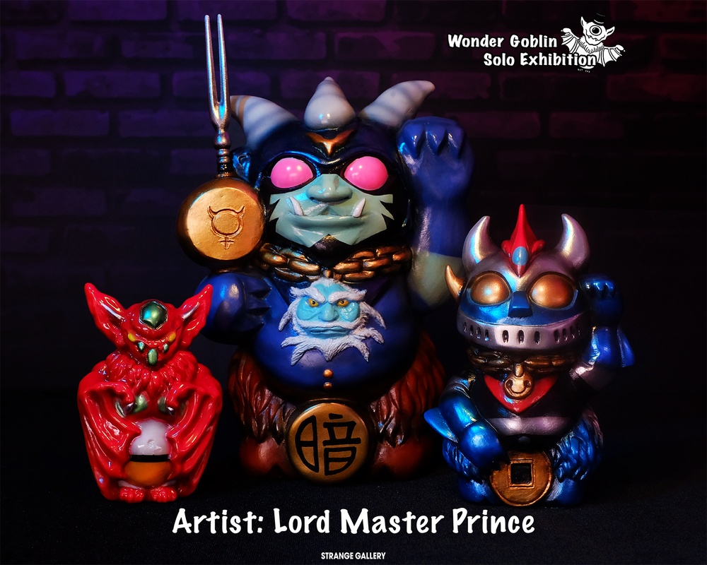 lalayo wondergoblin コラボ　台湾　ソフビ TAIWAN SOLO SHOW — WONDER GOBLIN