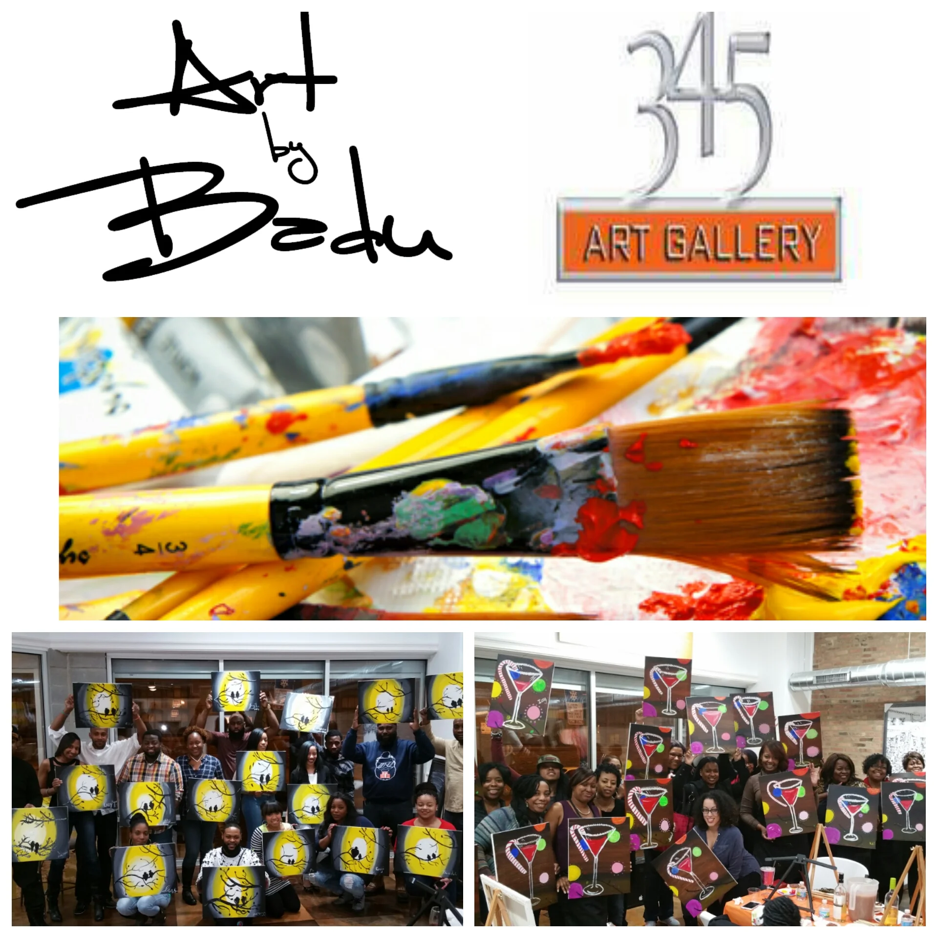 Art by Badu "Black History Month Series" Paint & Sip: THE FLORIDA HIGHWAYMEN