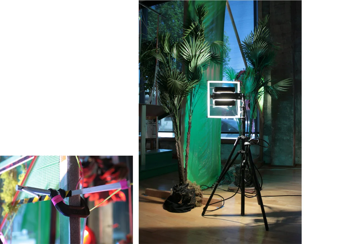 ACCUMULATION AT 12TH & MARION: MAY 7 – JUNE 19, 2015 (VERSION 1) site-specific mixed media installation produced for stop-motion video, The Hedreen Gallery (Seattle University), 123 x 106 x 485 inches, 2015 Project funded with a Direct Grant for Visual Artist from The Harpo Foundation