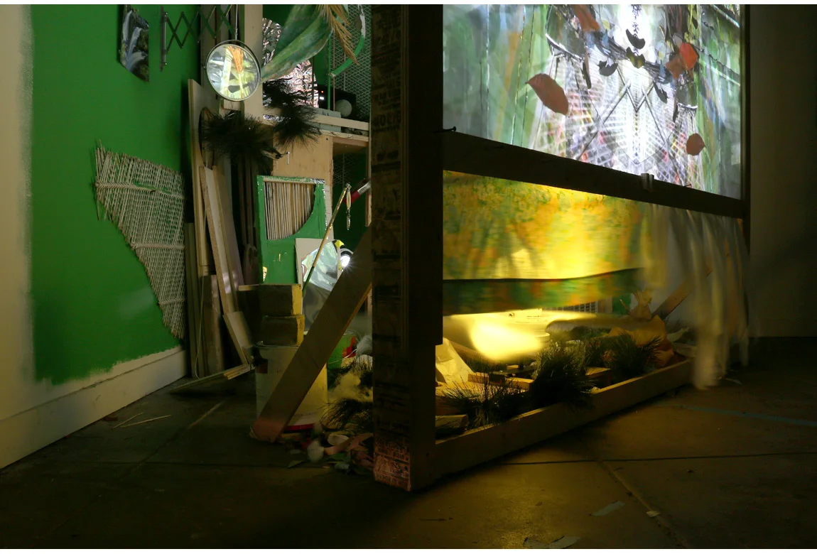 Installation view at Elephant Art Space, Glassell Park, CA, 2016 Project funded by the Foundation for Contemporary Arts Emergency Grant