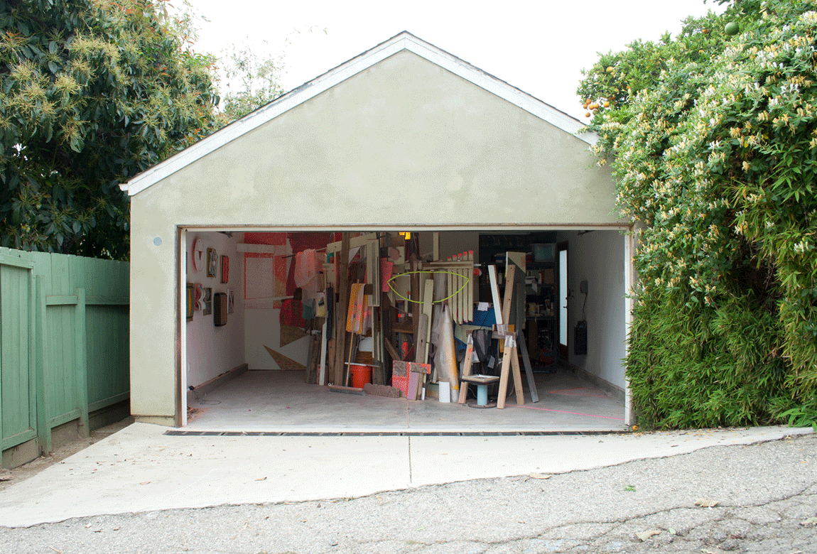    3452 BEETHOVEN GARAGE, MAY 2013    site-specific mixed media installation, 96 x 235 x 205 inches, 2013 