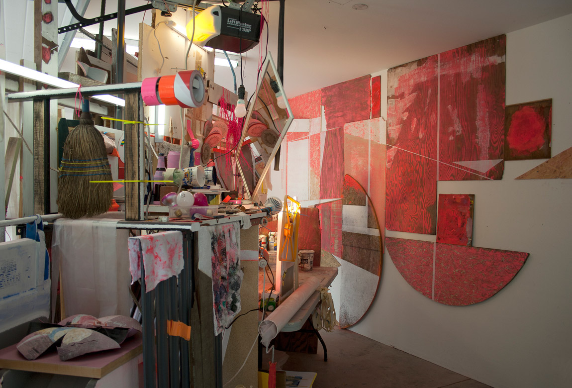    3452 BEETHOVEN GARAGE, MAY 2013    site-specific mixed media installation, 96 x 235 x 205 inches, 2013 