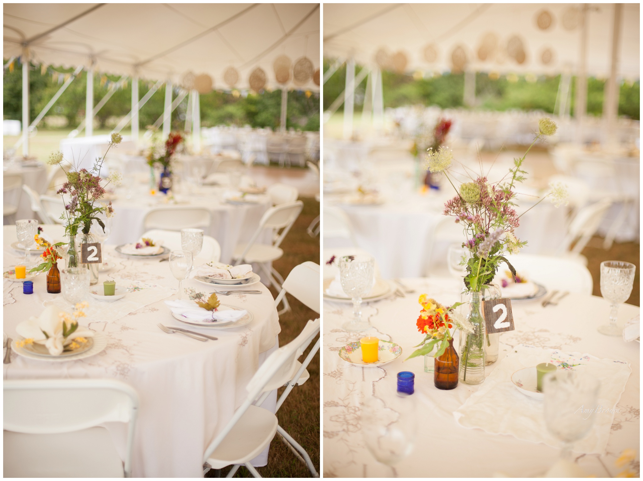 Southern NH Wedding Photographer | DIY wedding decor | Amy Brown Photography