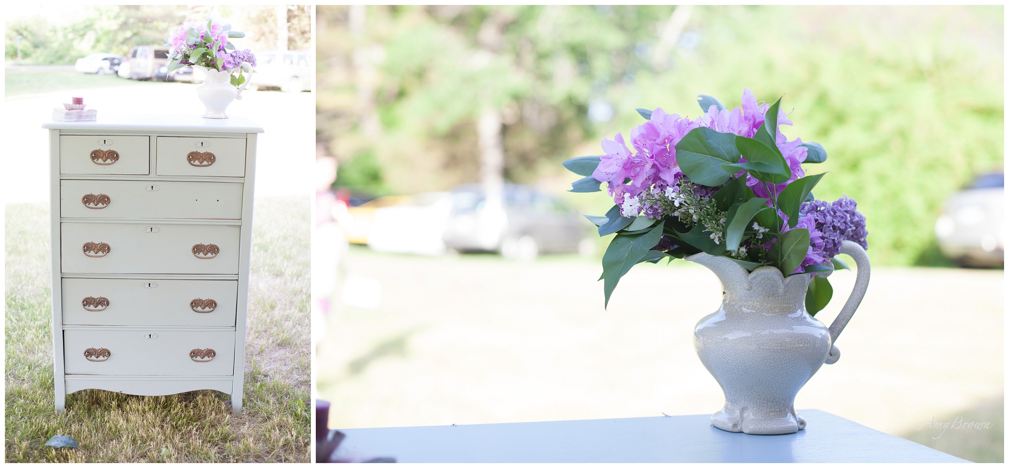 Rye NH Wedding Photographer | DIY victorian wedding decor | Amy Brown Photography