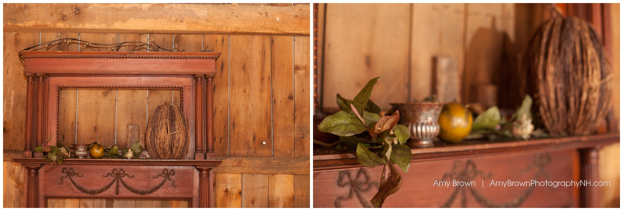 Rye Nh Wedding Photographer | Rye Farm Wedding | Barn Wedding Detail Decor| | Amy Brown Photography