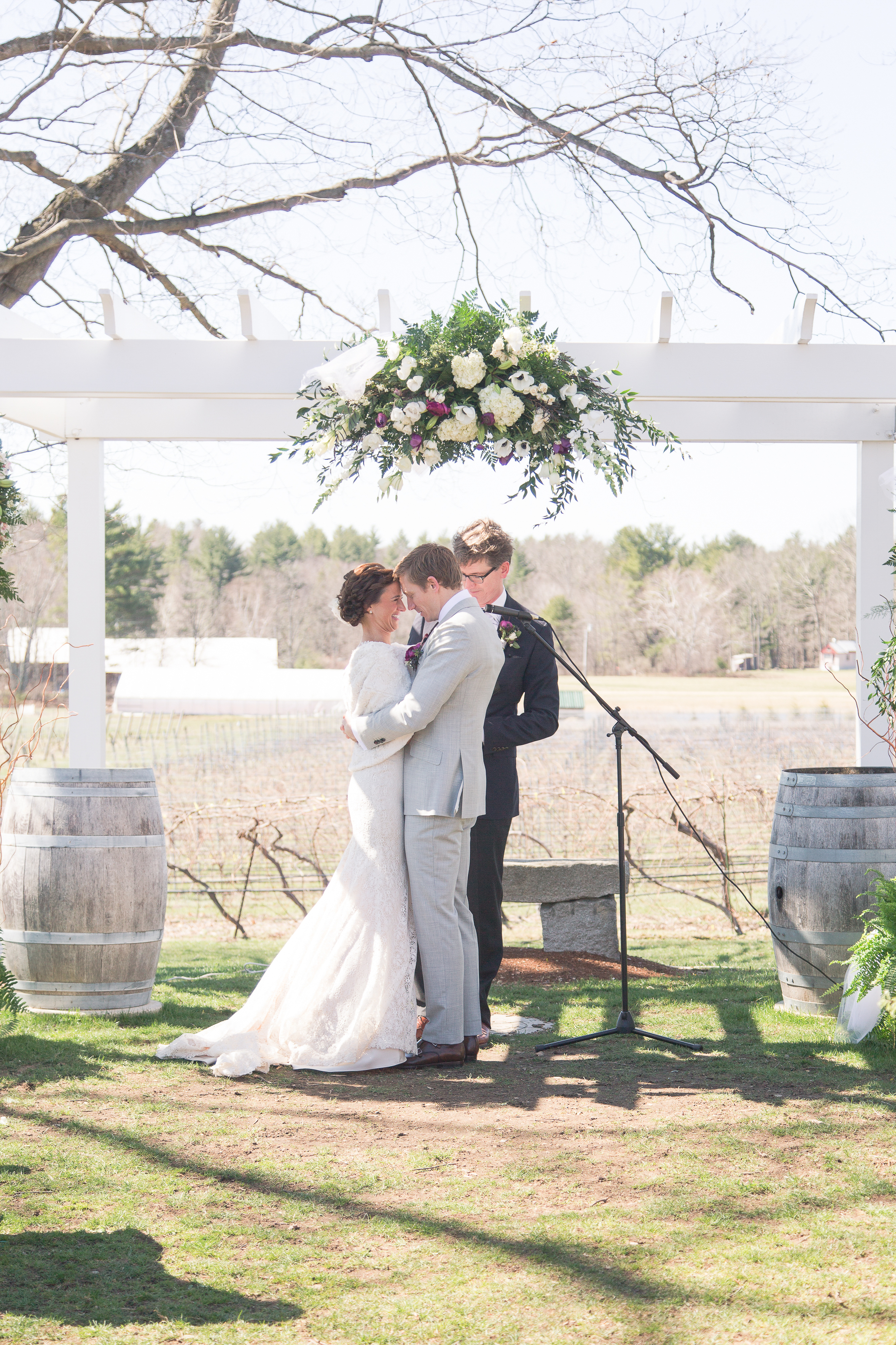 Seacoast New Hampshire Wedding Photographer | flag hill winery and distillery wedding venue | lee, nh | amy brown photography