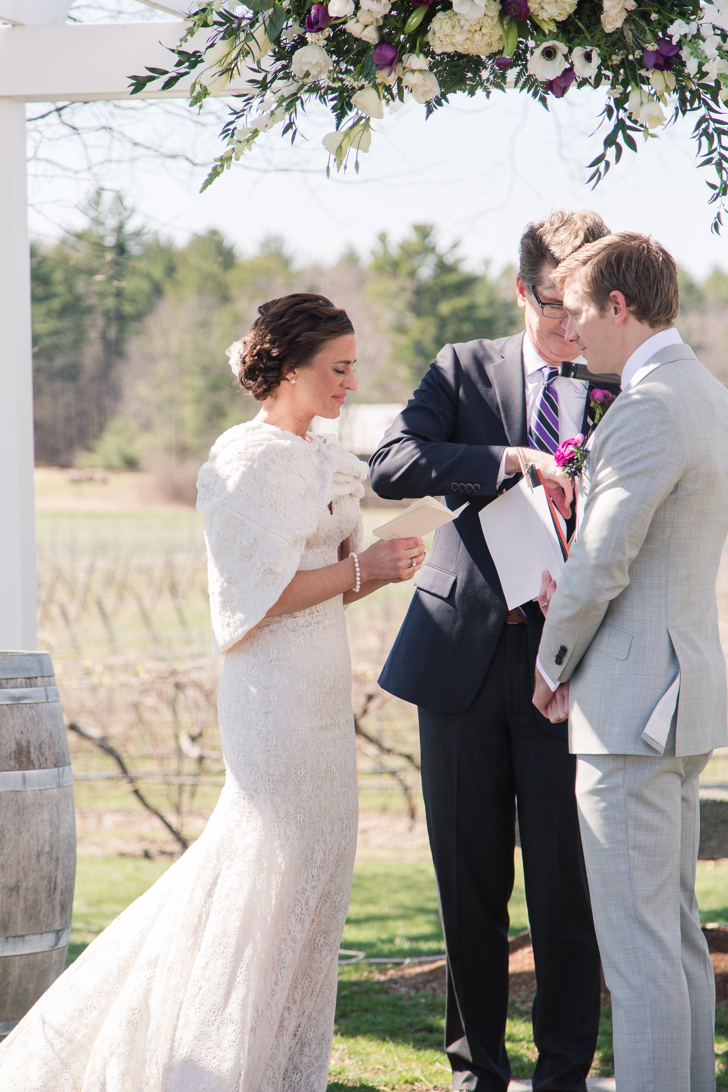 Seacoast New Hampshire Wedding Photographer | flag hill winery and distillery wedding venue | lee, nh | amy brown photography