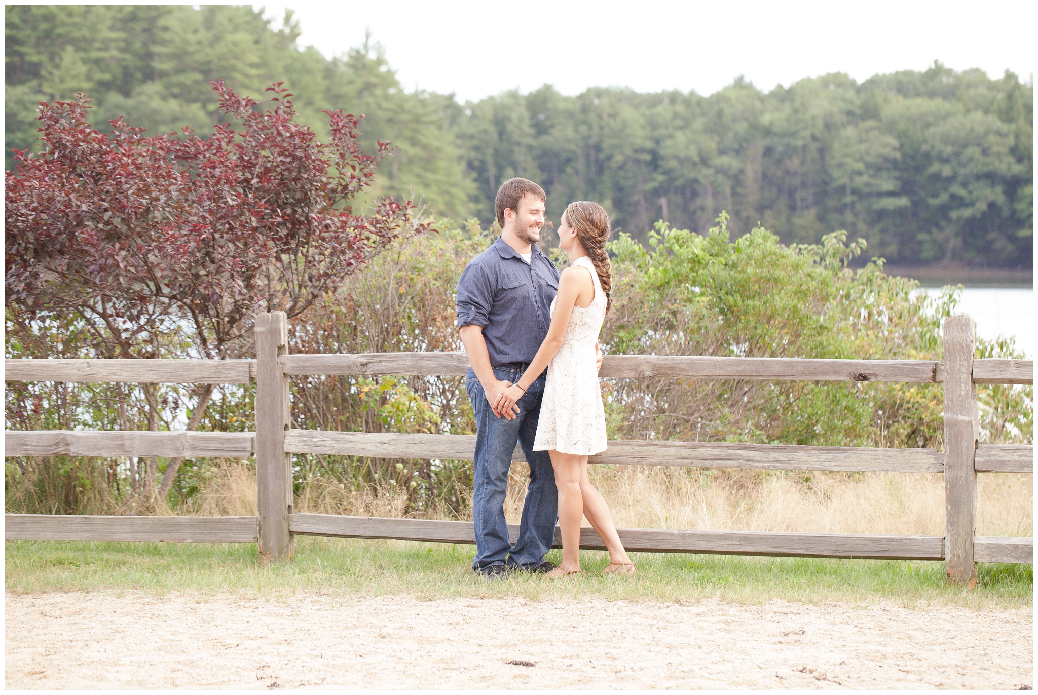 exeter new hampshire wedding photography | Wagon Hill Durham NH | Engagement Session