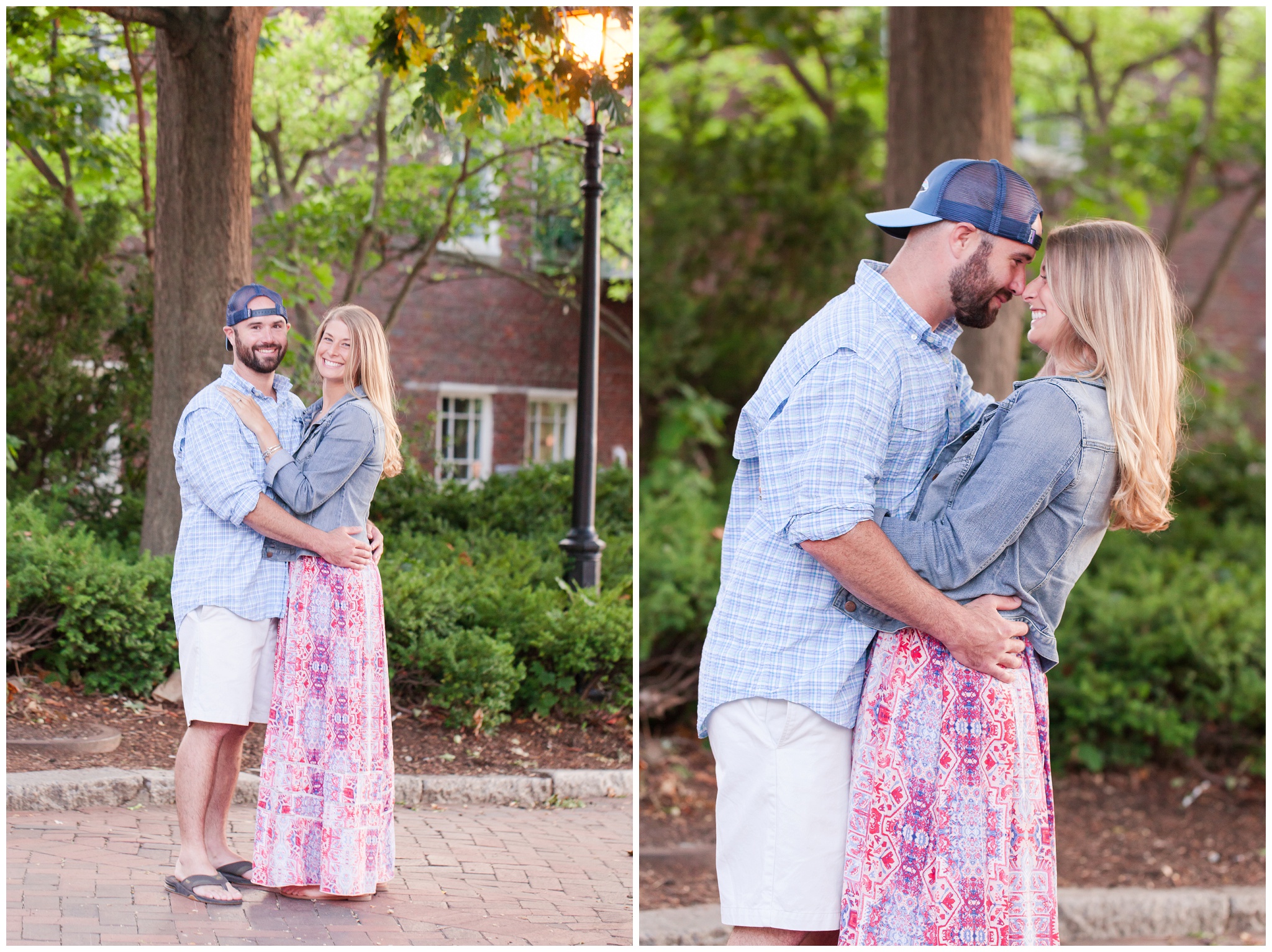 nh wedding photographer | newburyport engagement session | flag hill wedding | amy brown photography