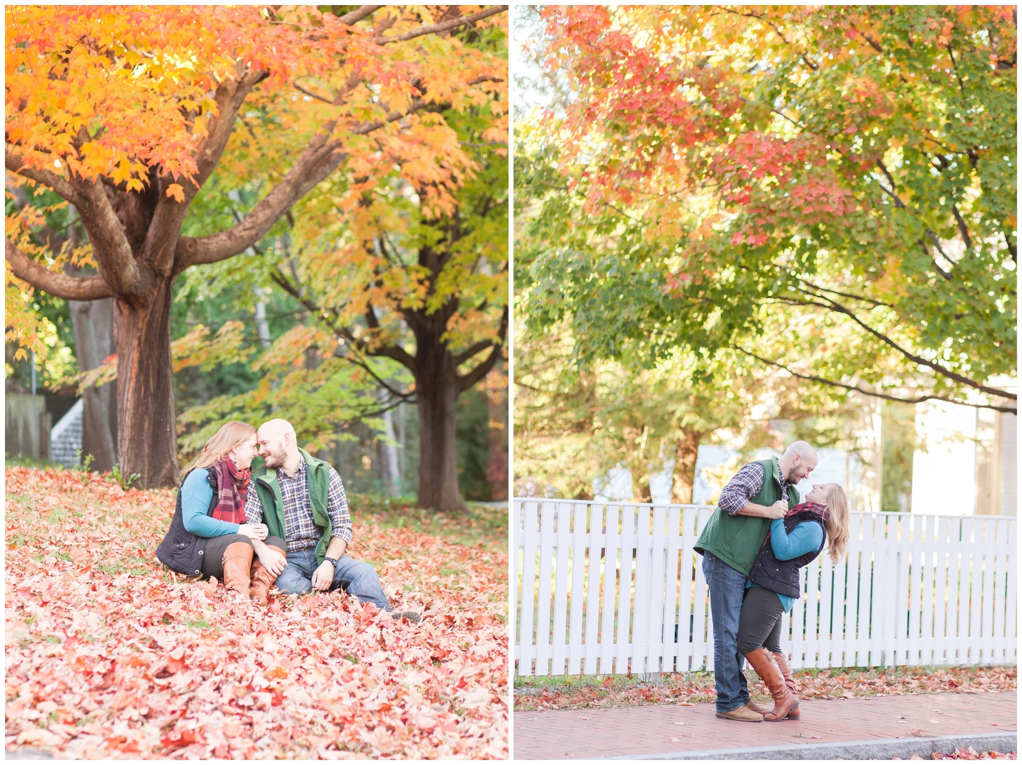 seacoast nh engagement session | prescott park | amy brown photogaphy