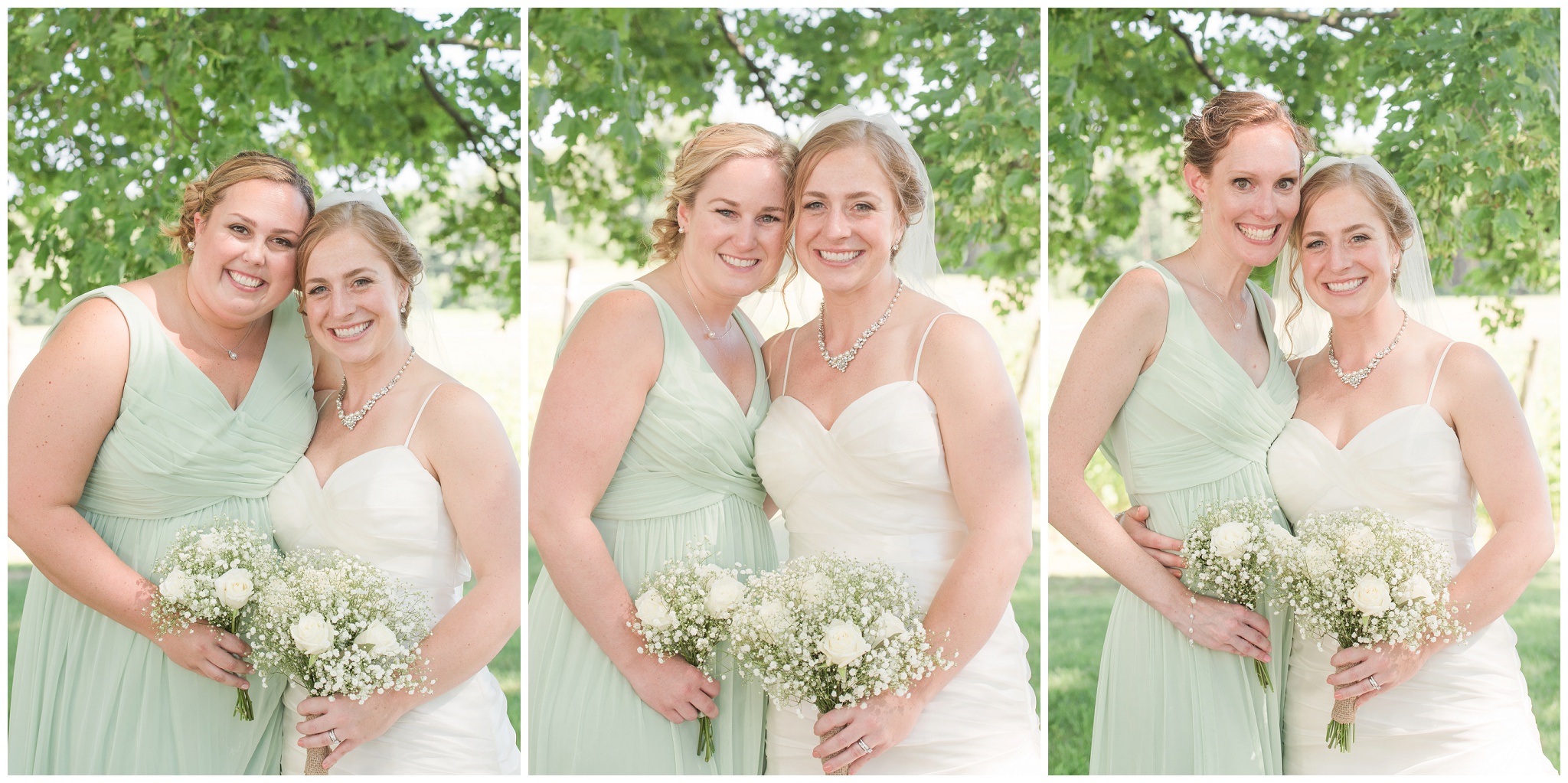 Seacoast NH Wedding Photographer - flag Hill Winery Outdoor Wedding - Sage and White Wedding - Amy Brown Photography 