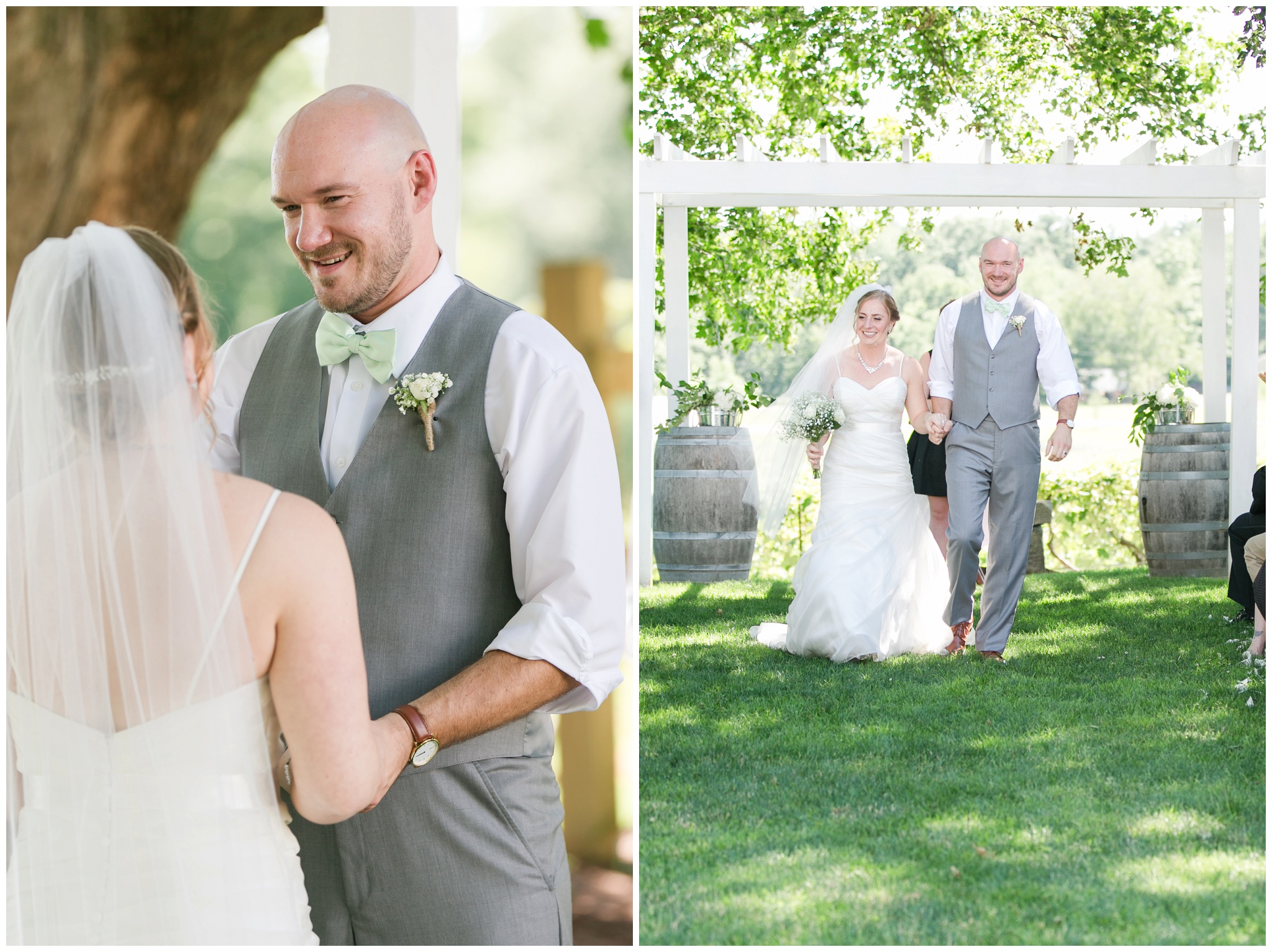 New Hampshire Wedding Photographer | Flag Hill Winery | June Vineyard Wedding | Amy Brown Photography