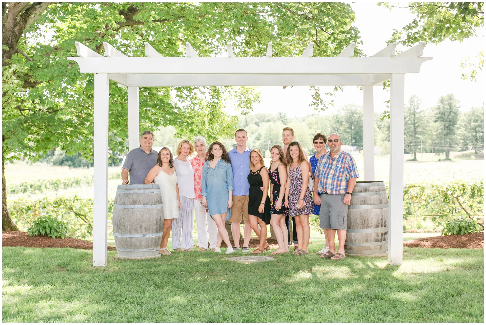 Flag Hill Distillery + Winery + Surprise Engagement Lee, NH