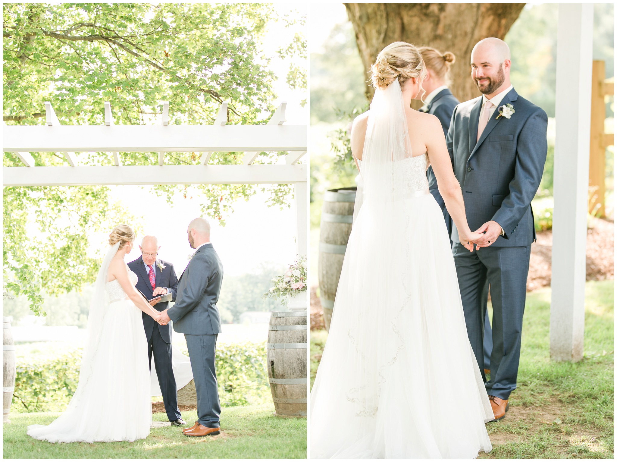 New Hampshire Wedding Photographer | Amy Brown Photography | Flag Hill Winery Outdoor NH Wedding
