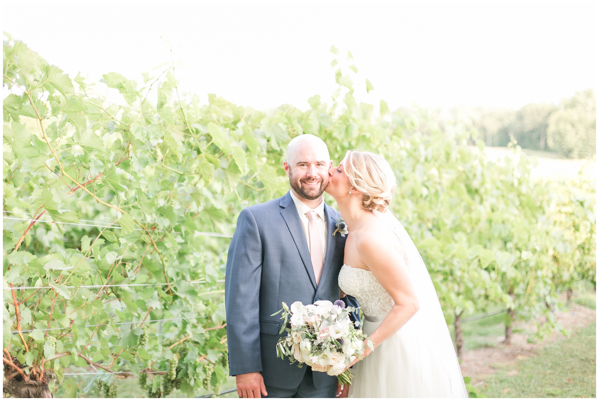 Seacoast New Hampshire Wedding Photographer | Amy Brown Photography | Flag Hill Winery Outdoor NH Wedding 