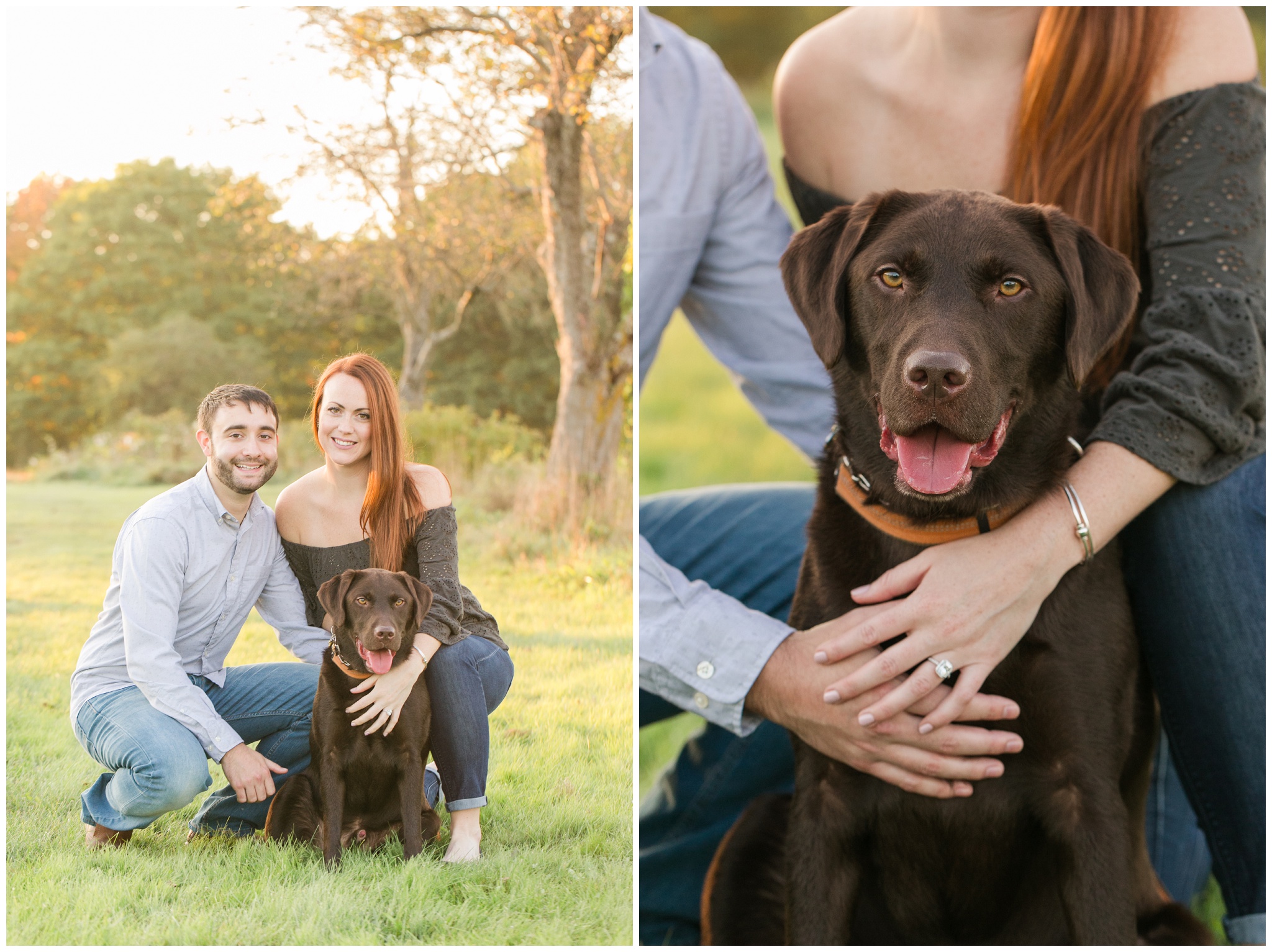 New Hampshire Wedding Photographer | Engagement Session | Wagon Hill Durham, NH