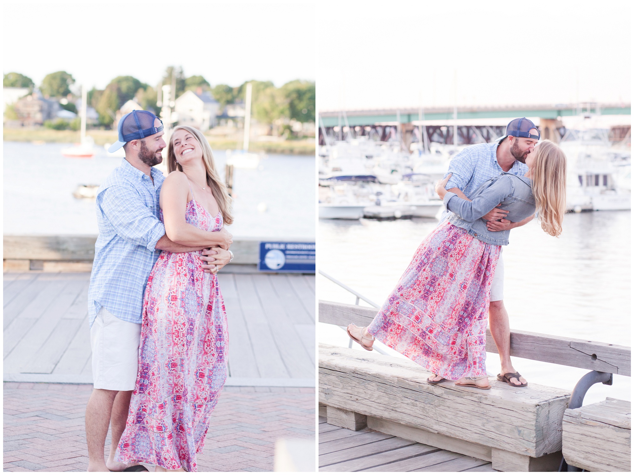 Seacoast NH Wedding Photography | Newburyport Engagement Session | NH Flag Hill Winery Distiller Wedding