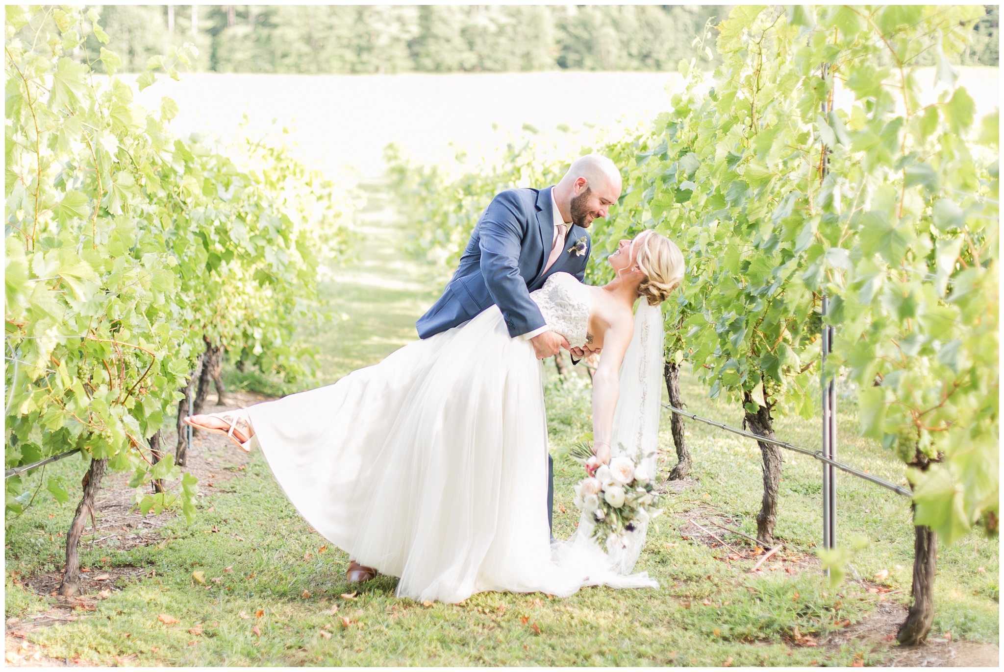Seacoast NH Wedding Photography | Newburyport Engagement Session | NH Flag Hill Winery Distiller Wedding