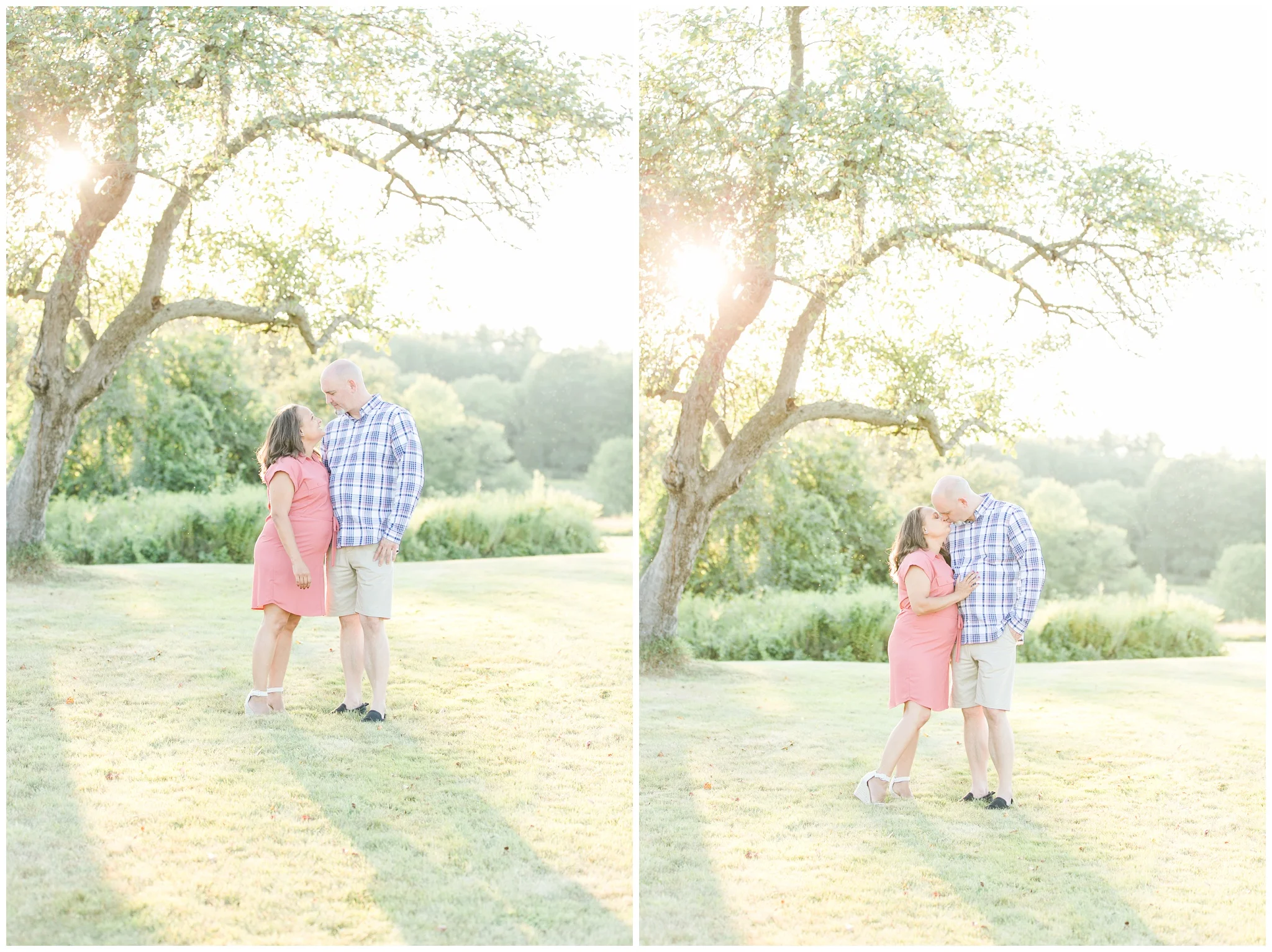 Seacoast New Hampshire Wedding Photographer | Wagon Hill Engagement Session | Flag Hill Distillery Vineyard Wedding