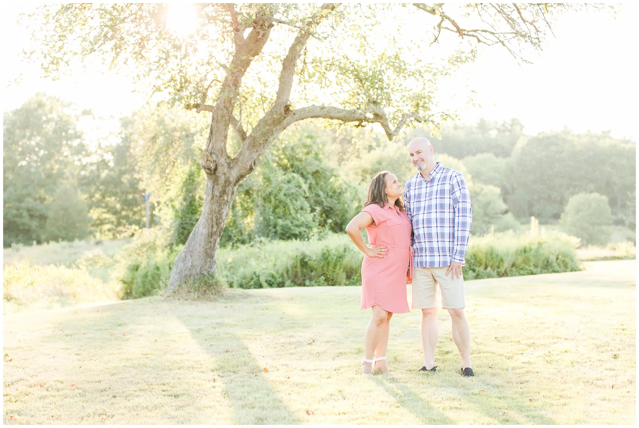 Seacoast New Hampshire Wedding Photographer | Wagon Hill Engagement Session | Flag Hill Distillery Vineyard Wedding
