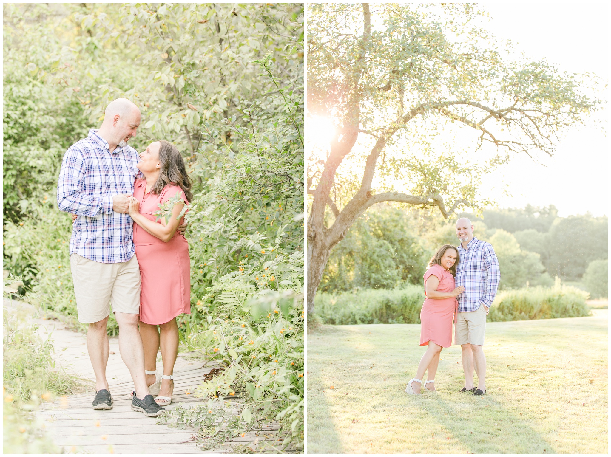 Seacoast NH Wedding Photographer | Wagon Hill Engagement Session | Flag Hill Wedding