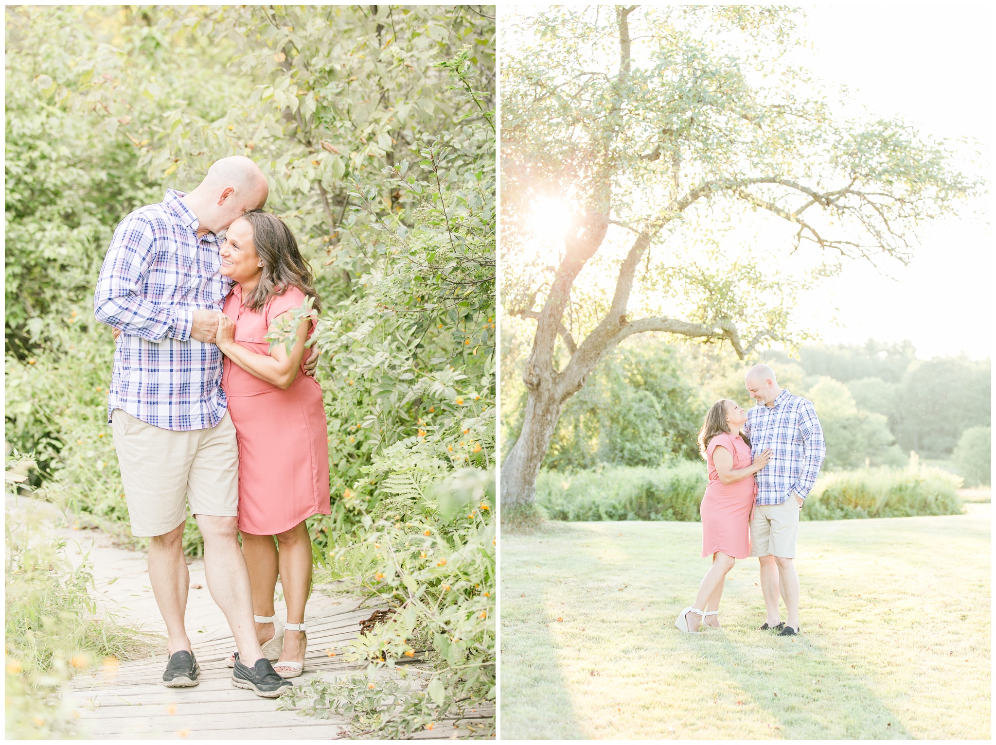 Seacoast NH Wedding Photographer | Wagon Hill Engagement Session | Flag Hill Wedding